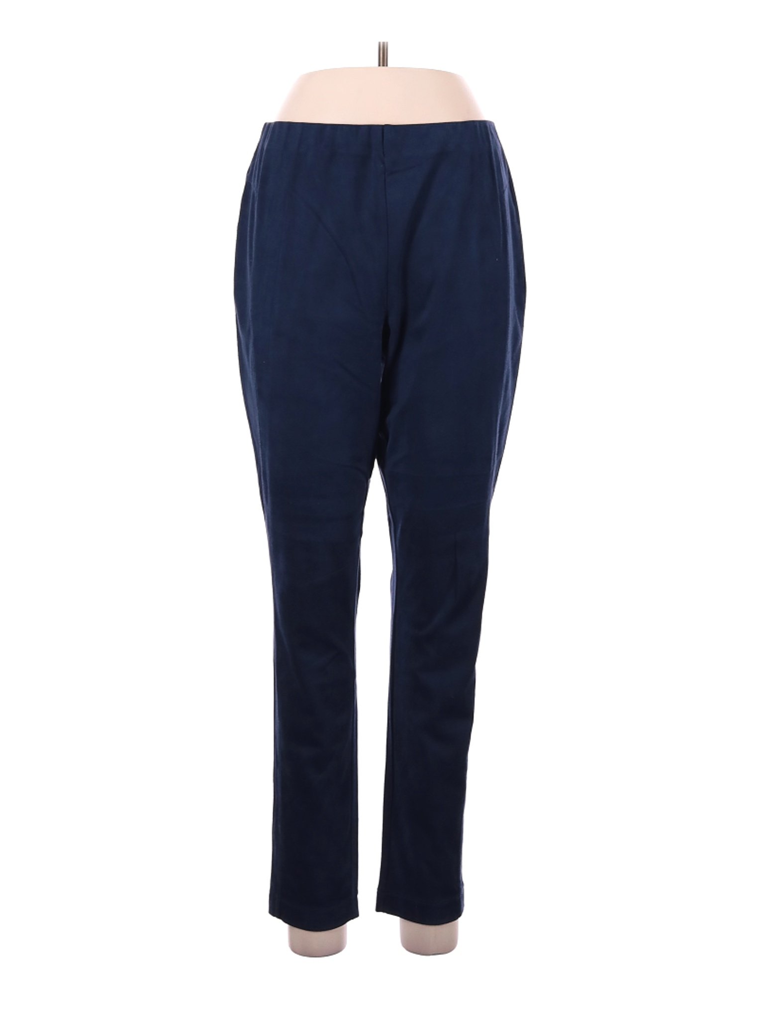 Isaac Mizrahi LIVE! Women Blue Casual Pants M | eBay