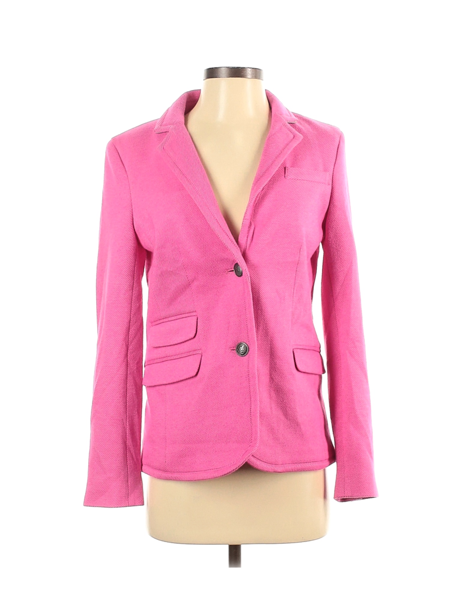 Lands' End Women Pink Blazer 4 | eBay