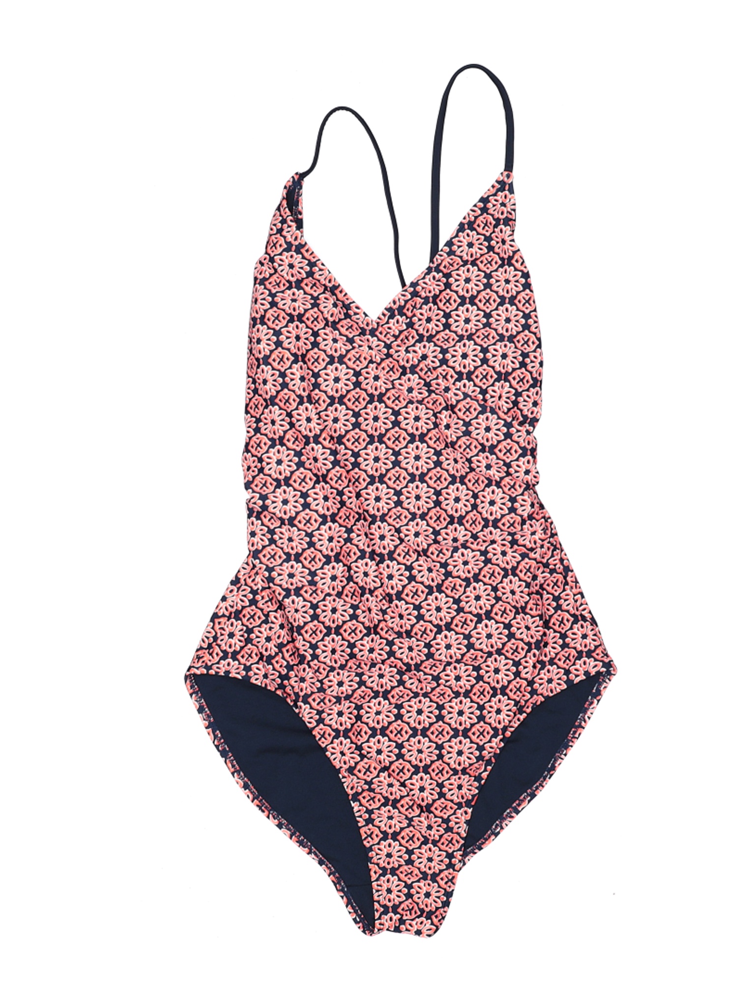 Gap Body Floral Orange One Piece Swimsuit Size M - 52% off | thredUP