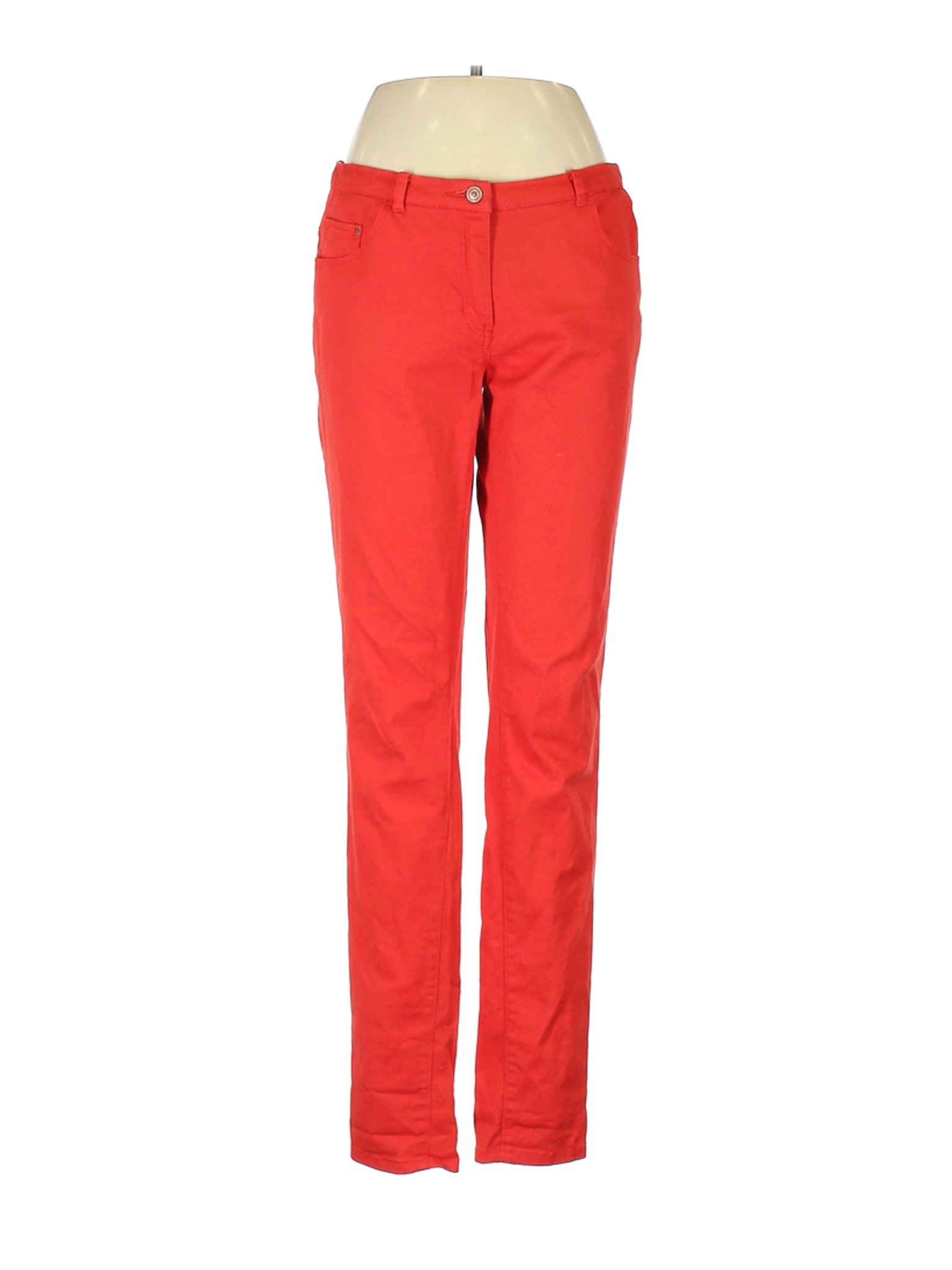 H&M Women Orange Jeans 8 | eBay