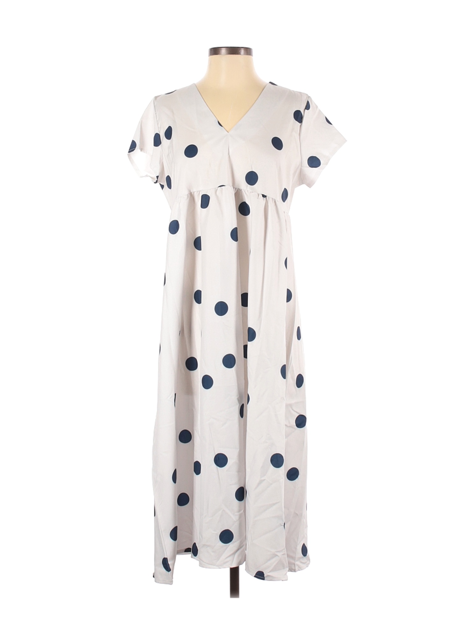 H&M Women White Casual Dress S | eBay