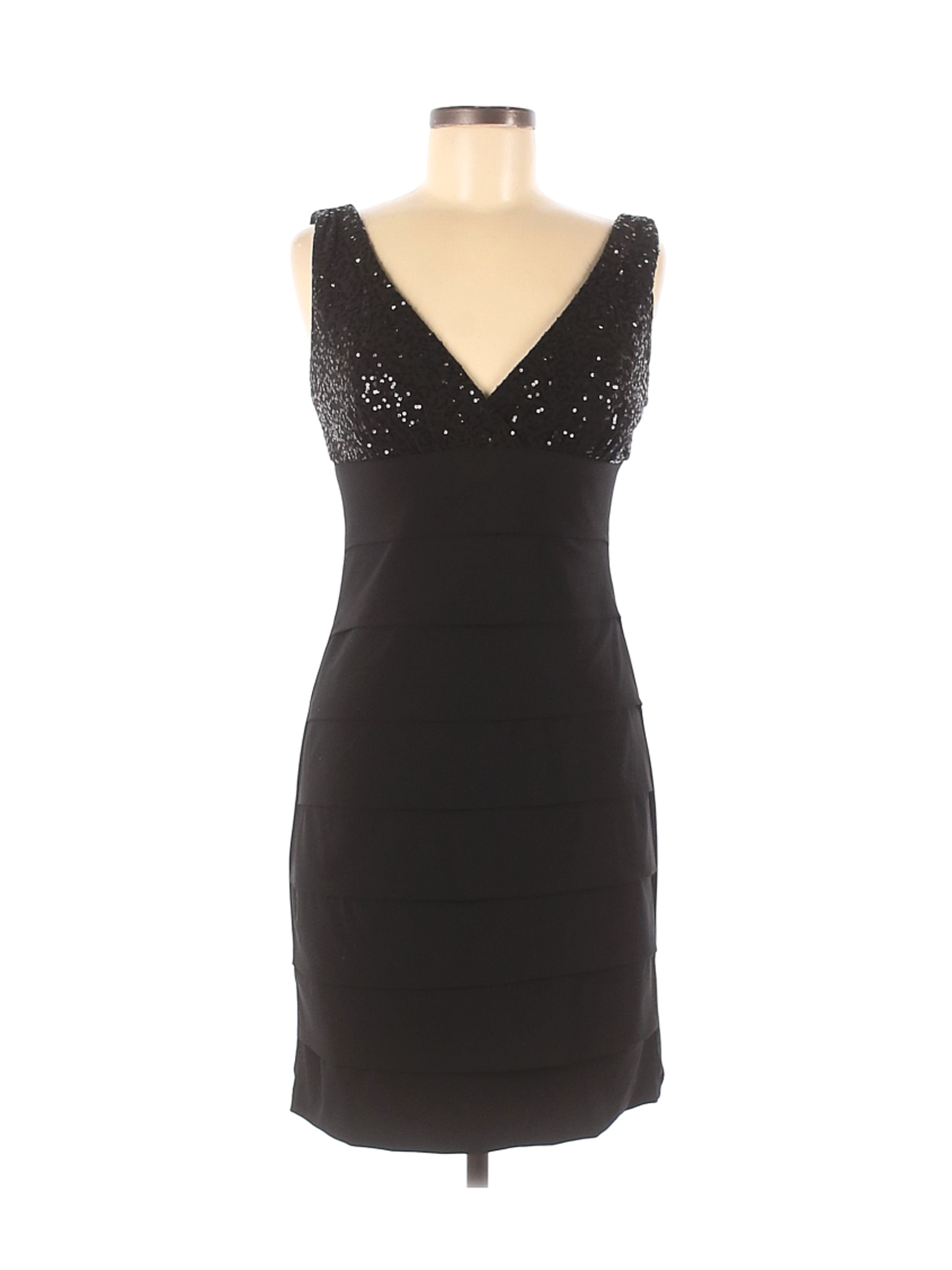 DressBarn Women Black Cocktail Dress 8 | eBay