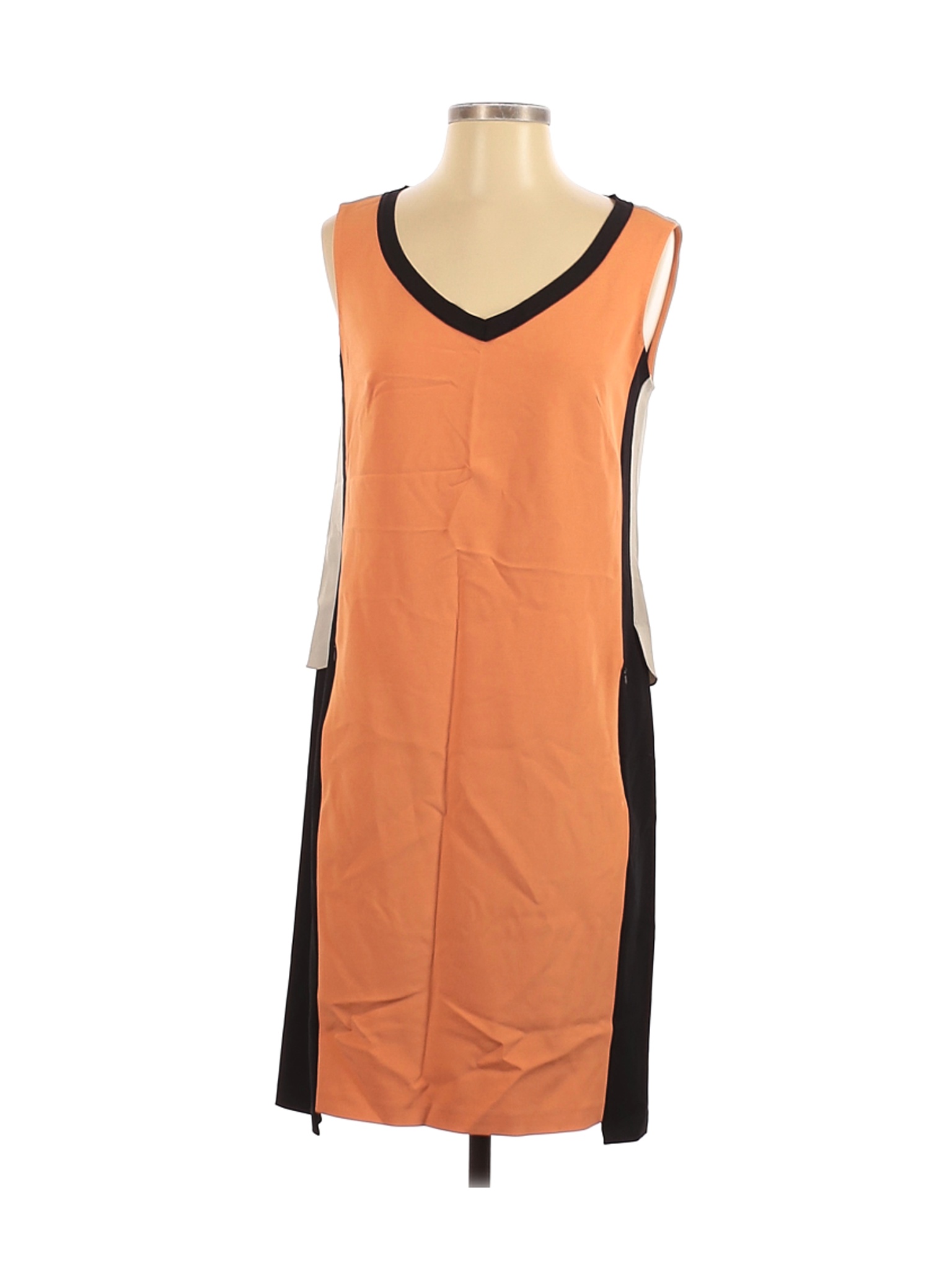 Elie Tahari Women Orange Casual Dress 4 | eBay