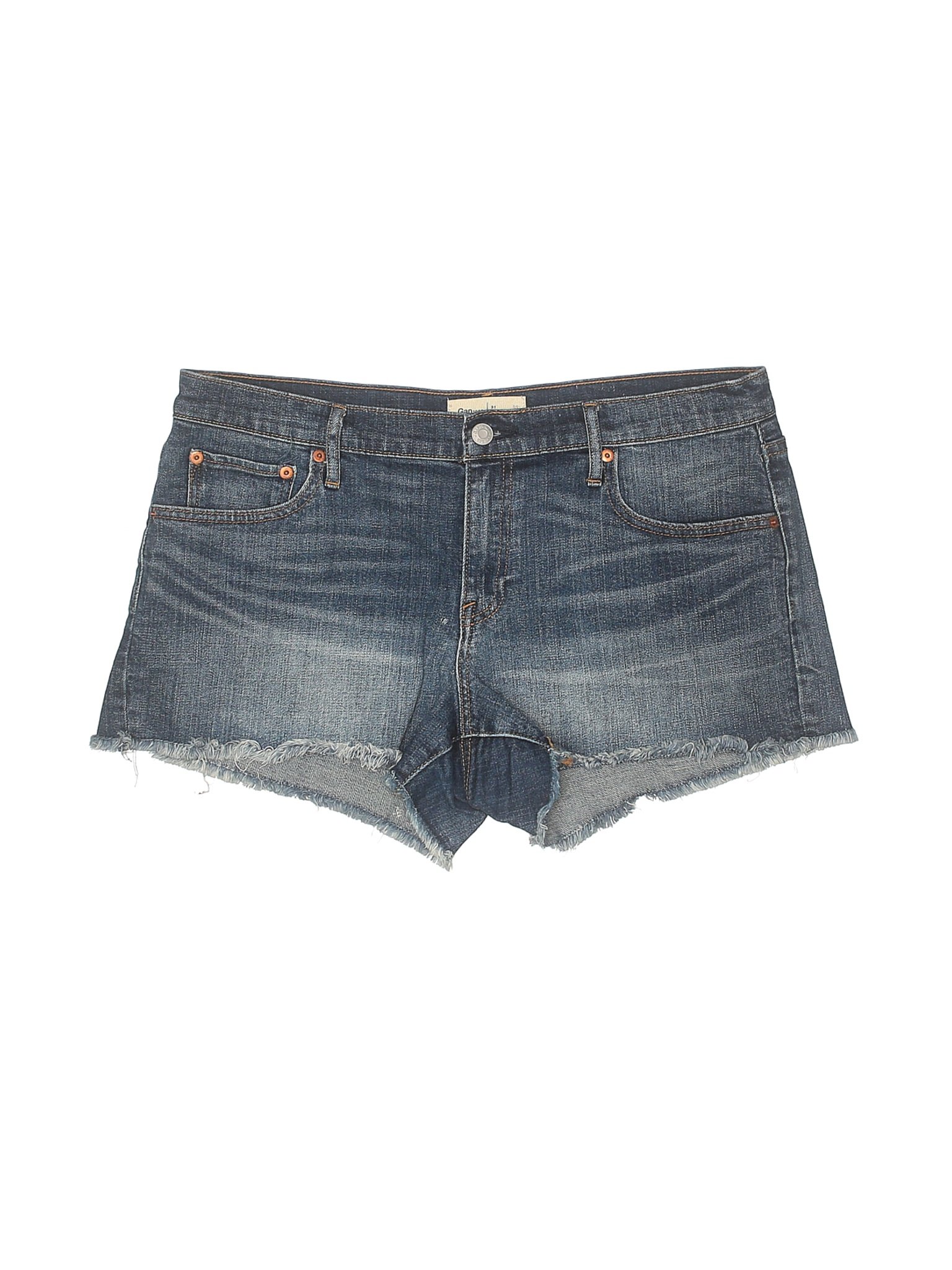 Gap Women Blue Denim Shorts 31W | eBay