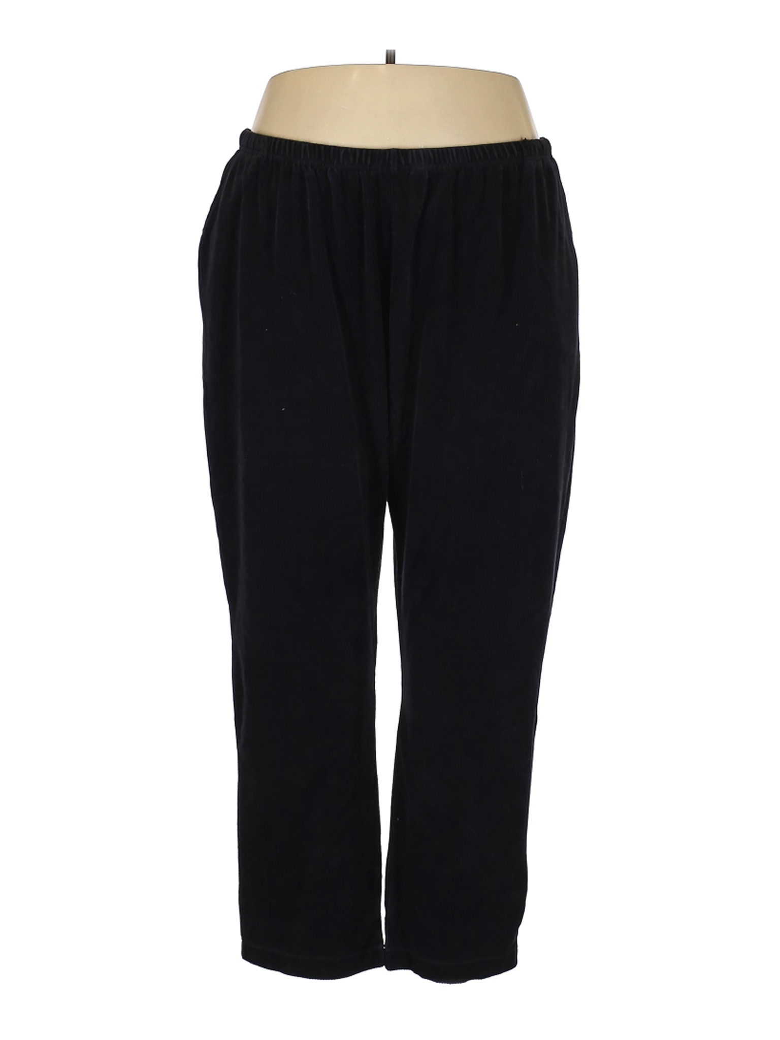 Blair Women Black Casual Pants 3X Plus | eBay