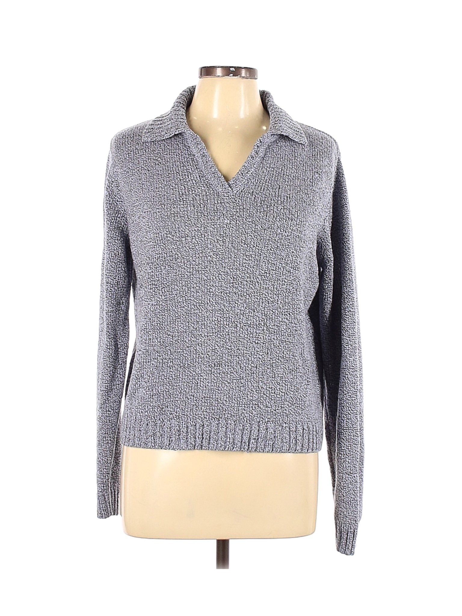 Carolyn Taylor Women Gray Pullover Sweater L | eBay