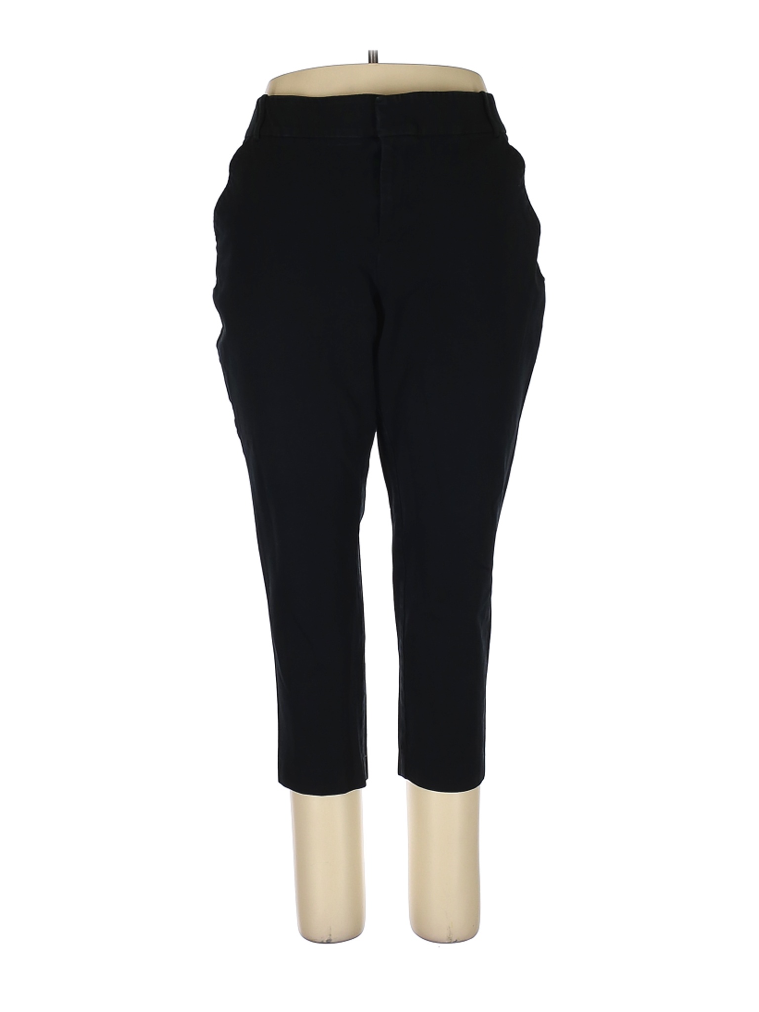 Ava & Viv Women Black Casual Pants 20 Plus | eBay