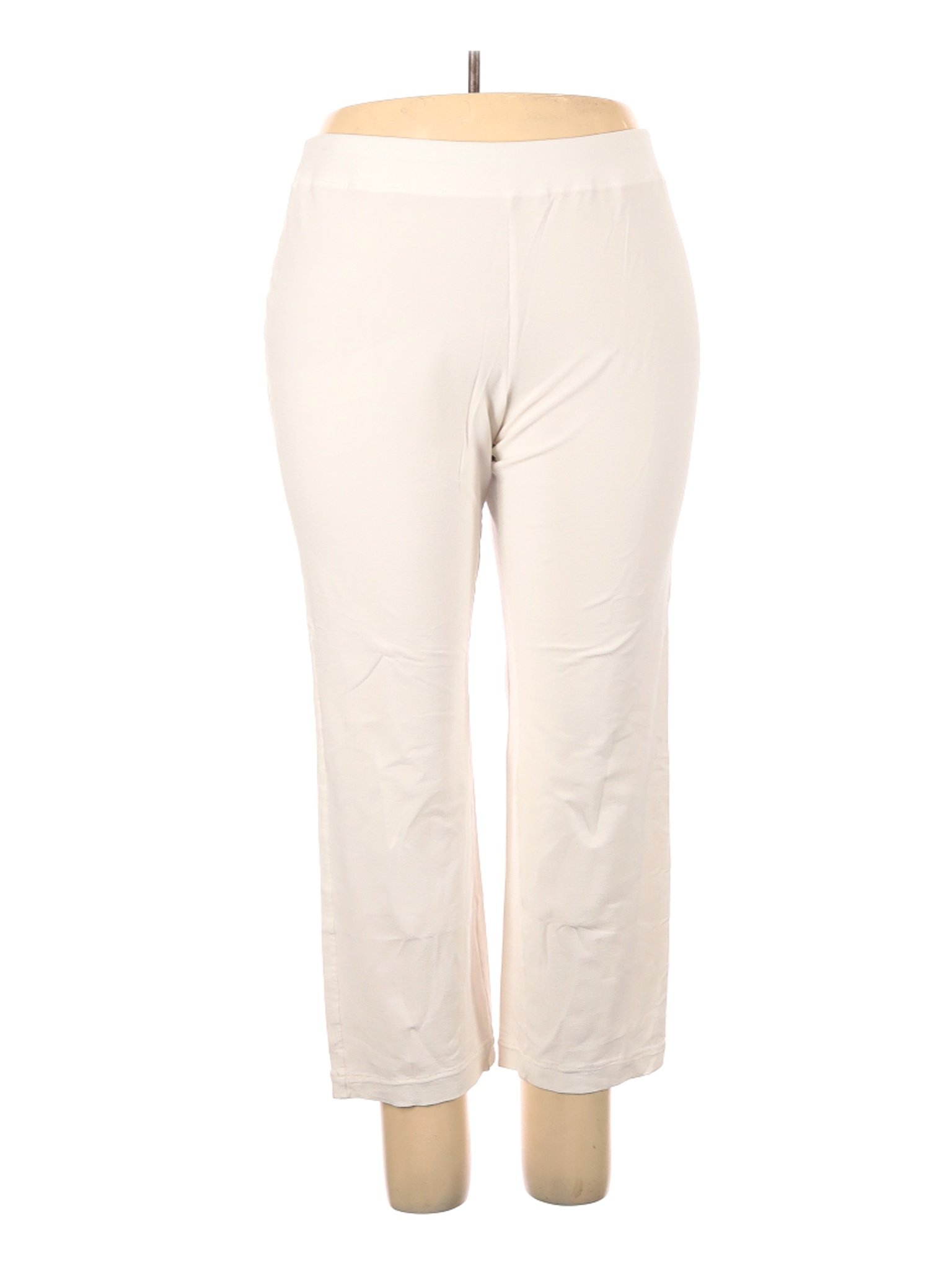 Eileen Fisher Women Ivory Dress Pants 2X Plus | eBay