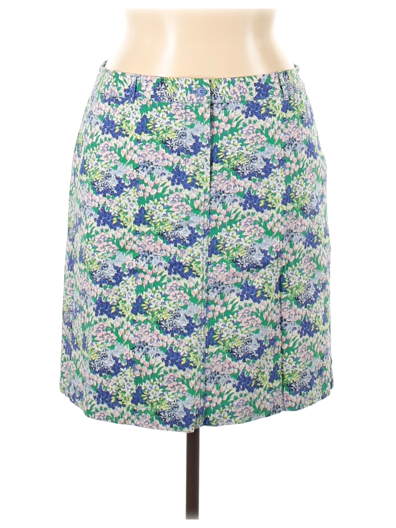 floral balloon skirt