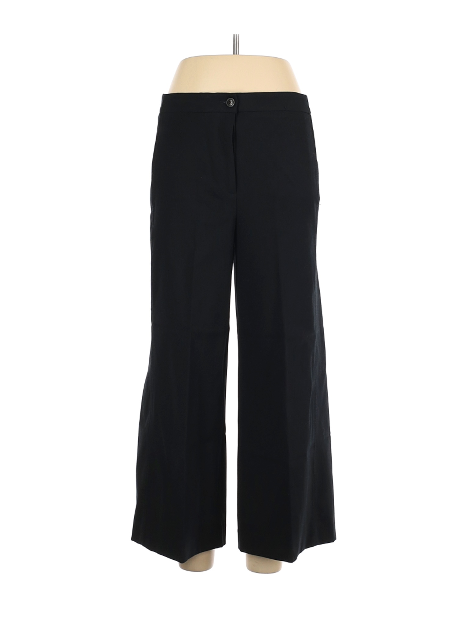 Ann Taylor Women Black Dress Pants 10 | eBay