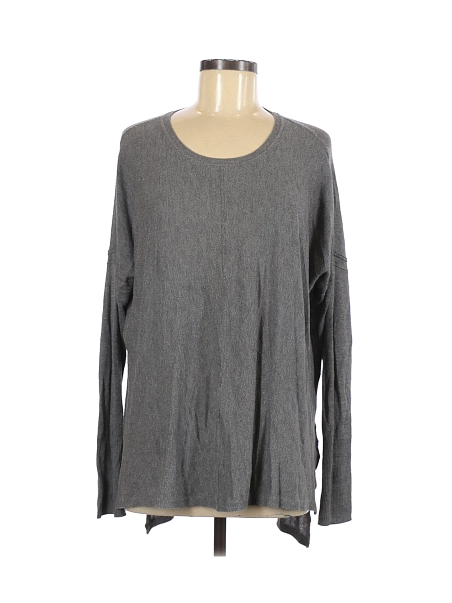 H&M Women Gray Long Sleeve Top M | eBay