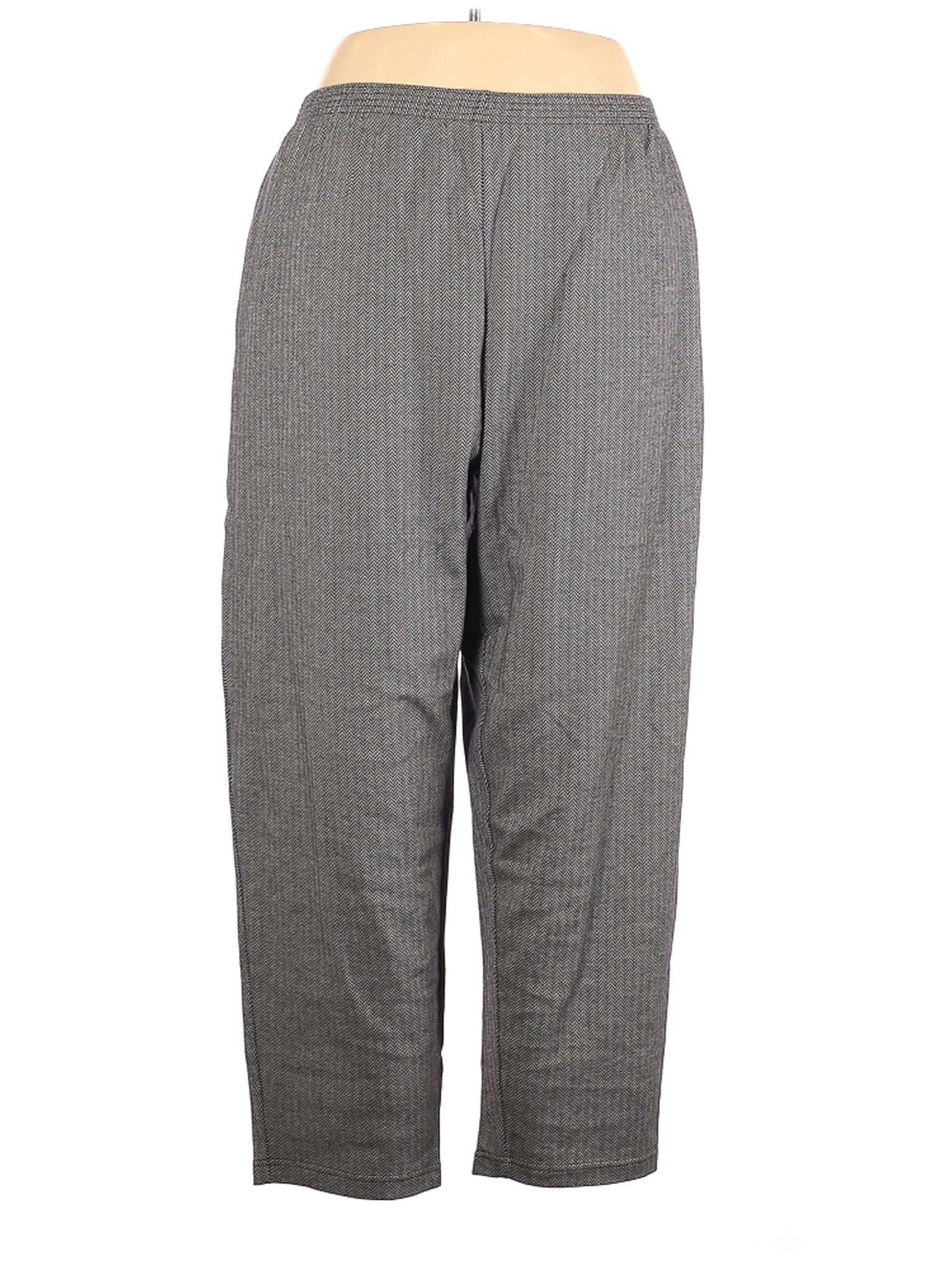 Bechamel Women Gray Casual Pants 3X Plus | eBay