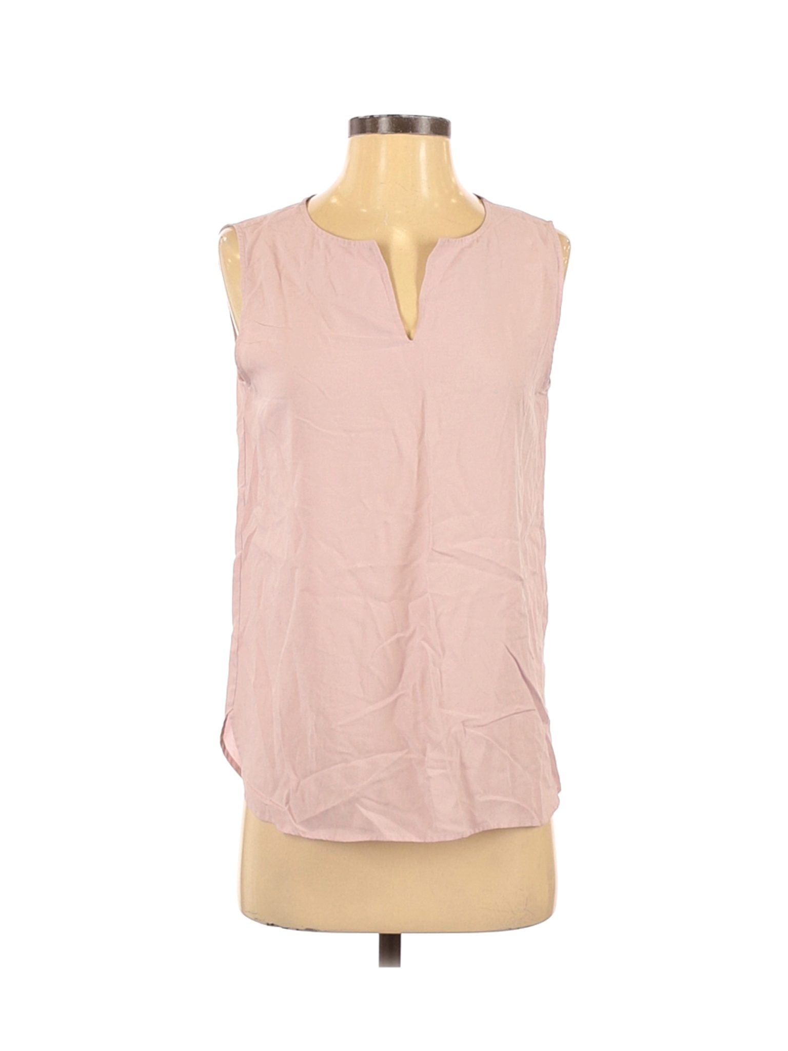 Uniqlo Women Pink Sleeveless Blouse S | eBay