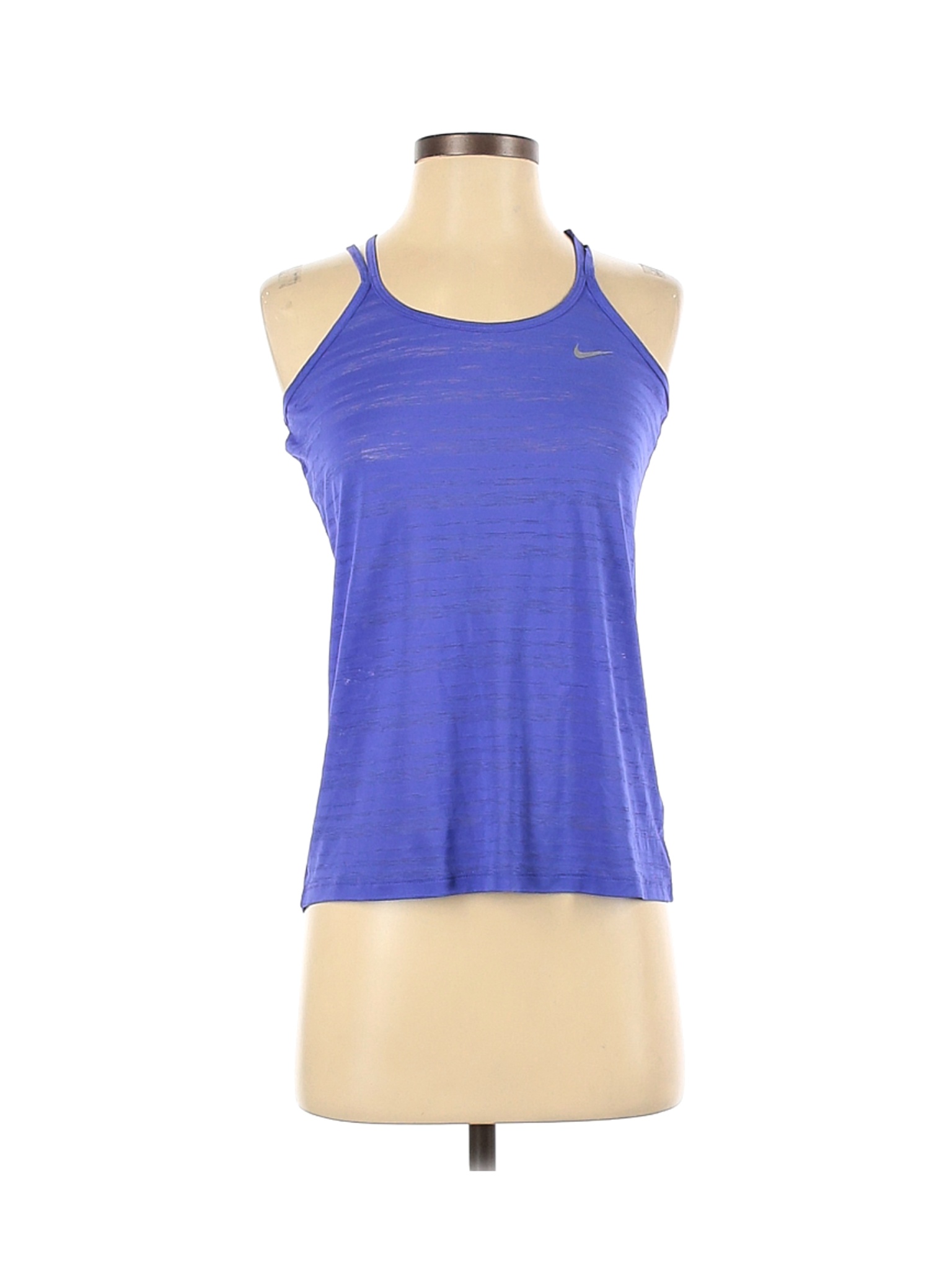 blue nike tank top