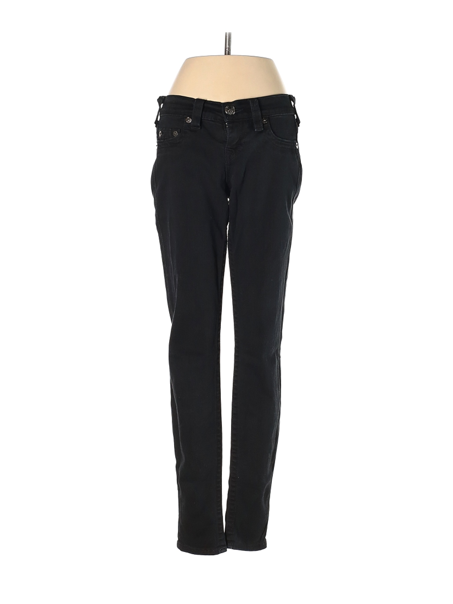 True Religion Women Black Jeans 25W | eBay