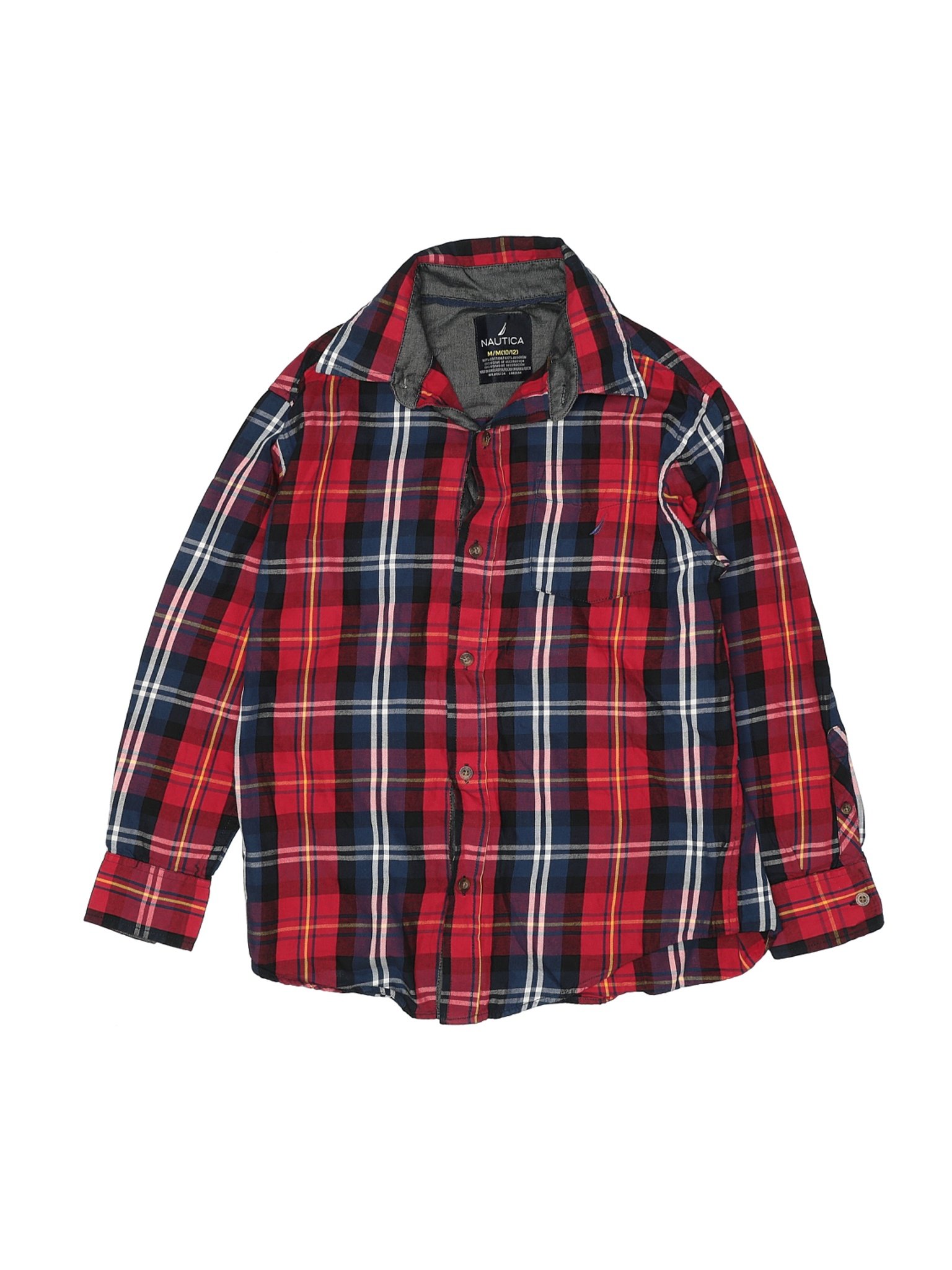 long sleeve red shirt mens