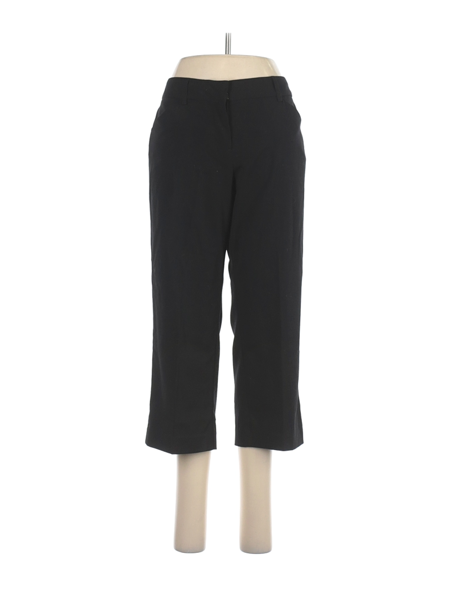 Daisy Fuentes Women Black Casual Pants 8 | eBay