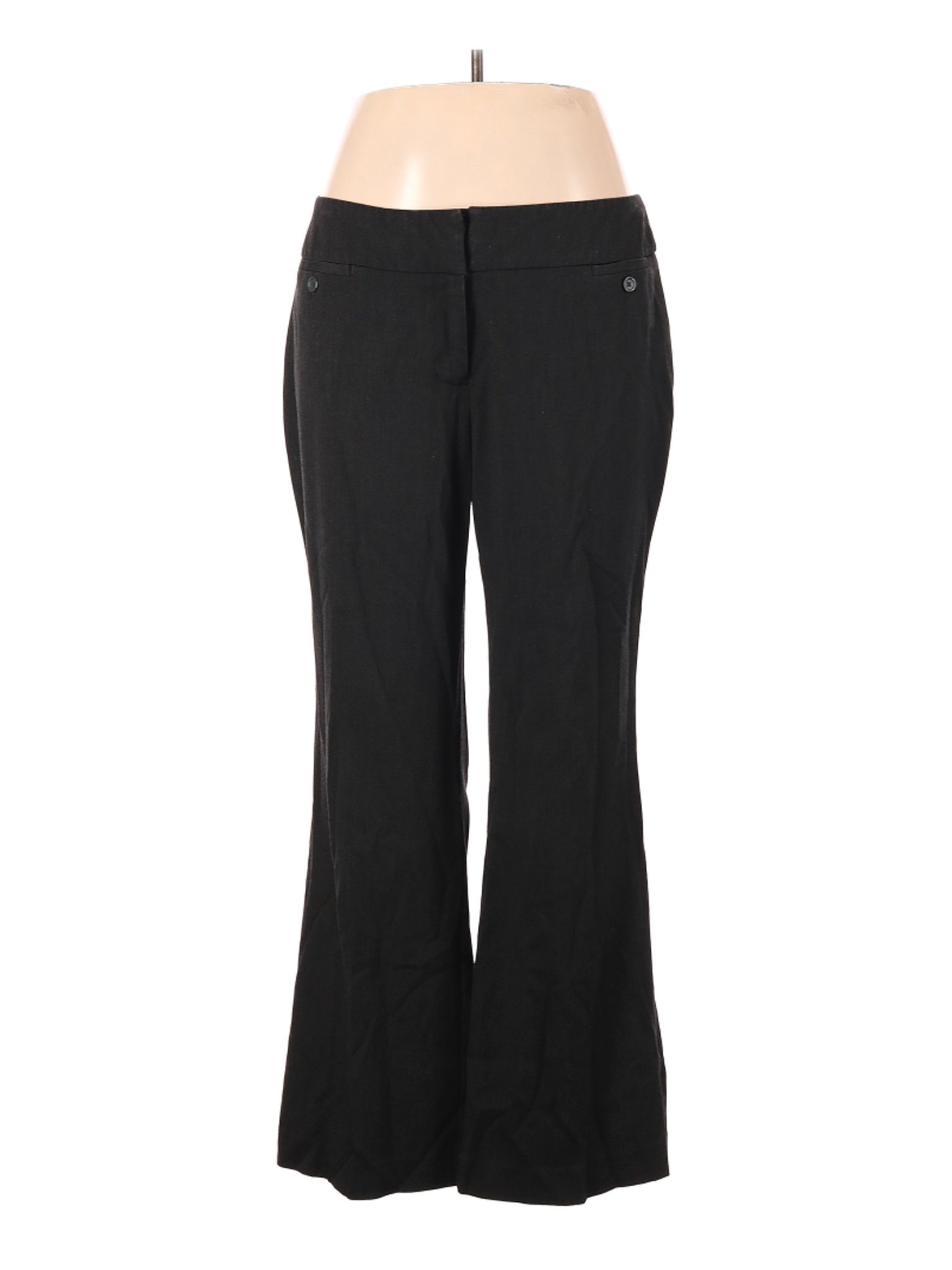 Apt. 9 Women Black Dress Pants 14 Petites | eBay