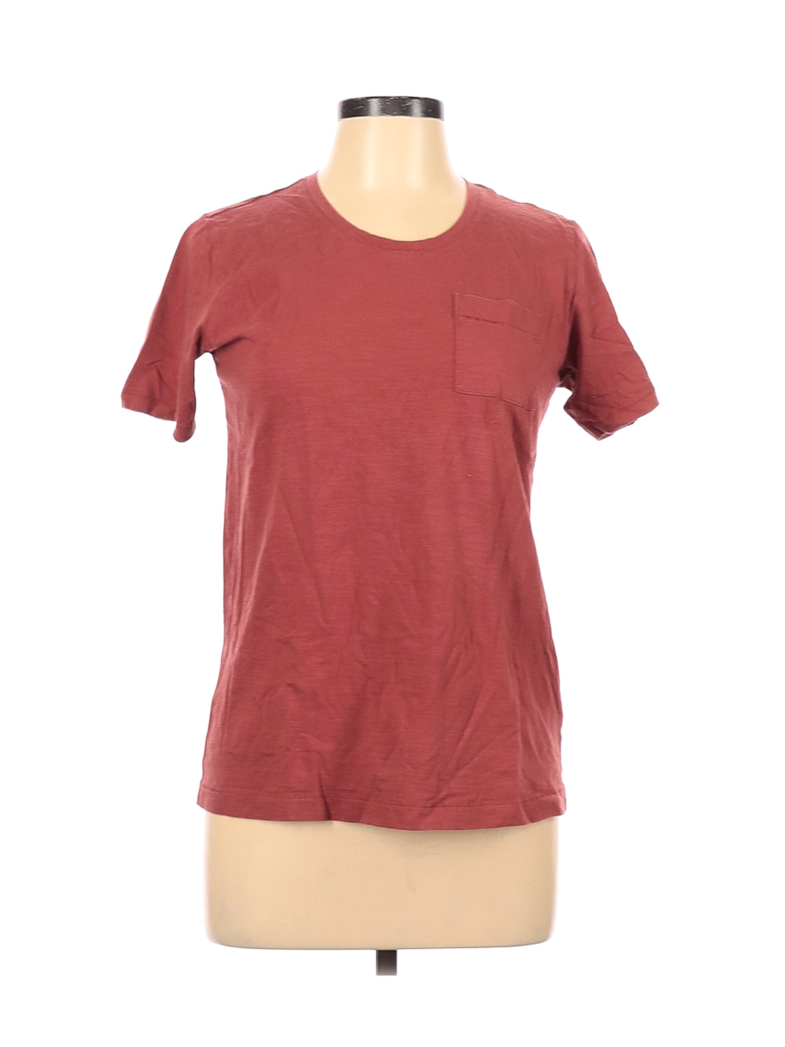 Muji Women Brown Short Sleeve T-Shirt L | eBay