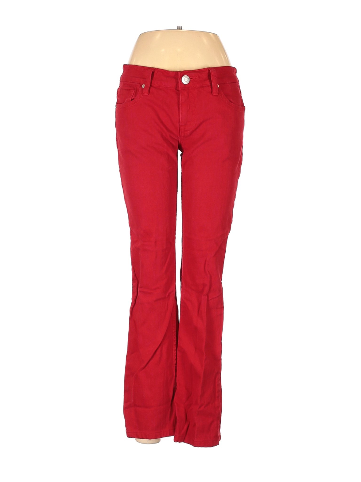 VERTIGO Women Red Jeans 29W | eBay