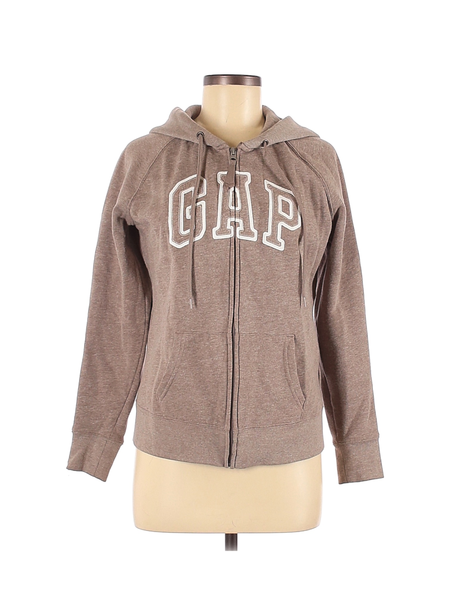 gap hoodie light brown