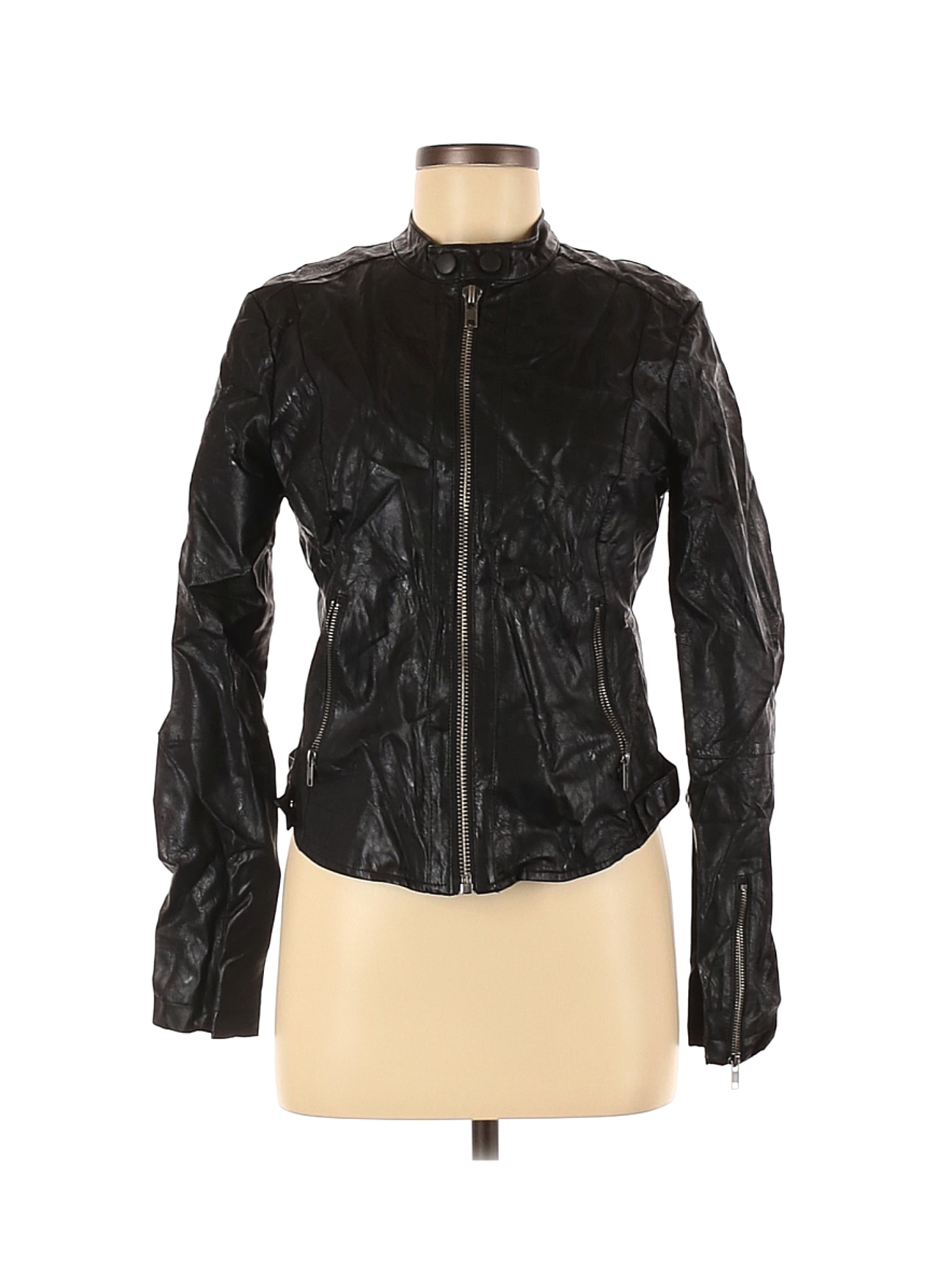 maralyn and me faux leather jacket
