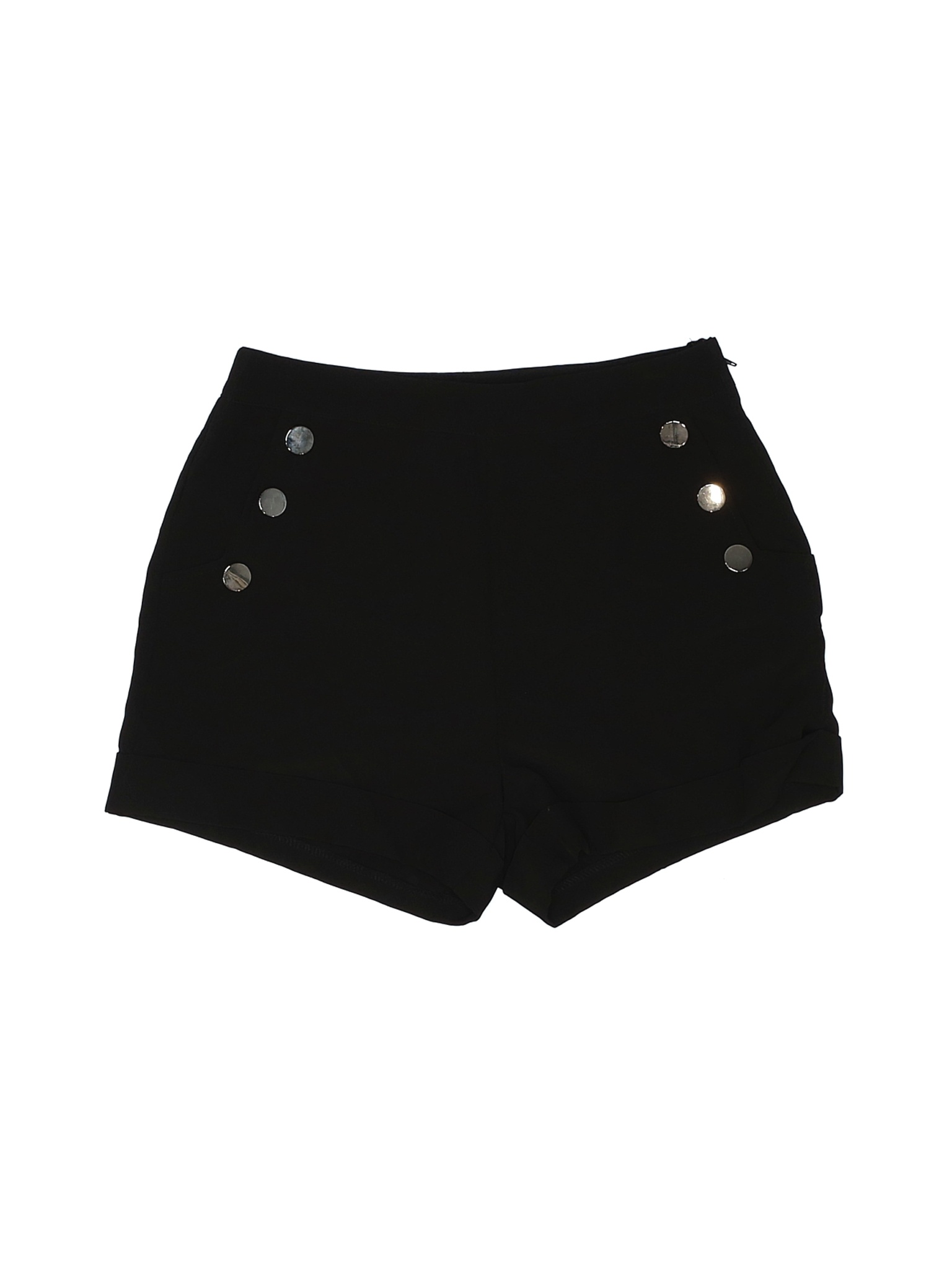 Entry Women Black Dressy Shorts M | eBay