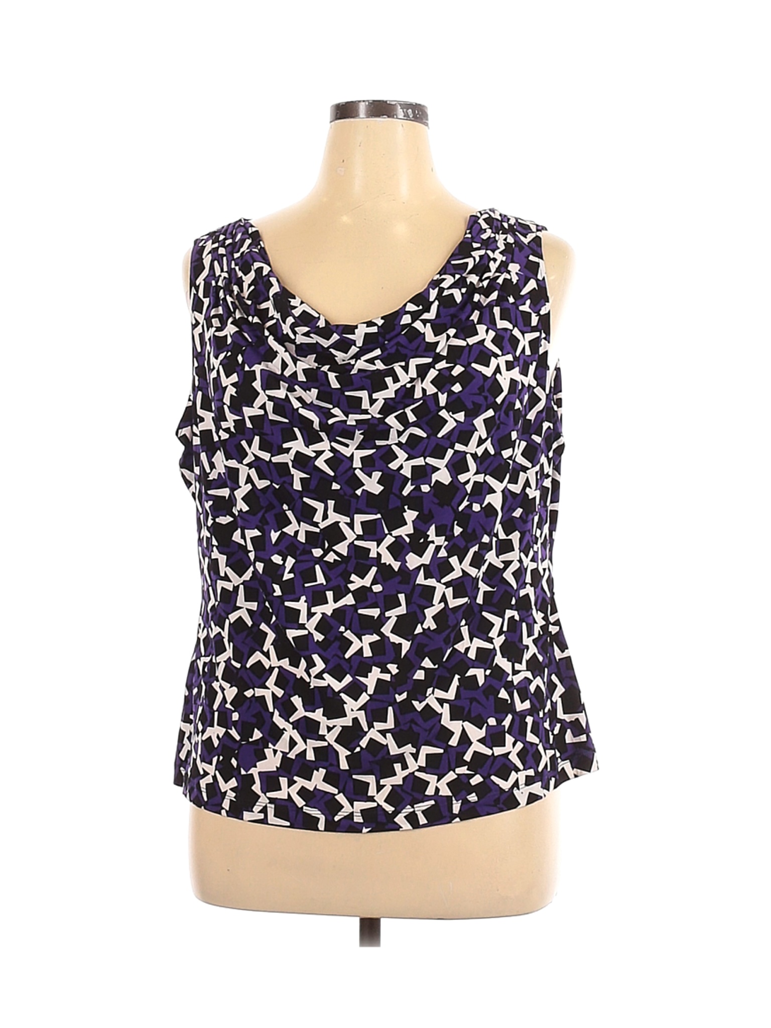 Calvin Klein Women Purple Sleeveless Top 1X Plus | eBay