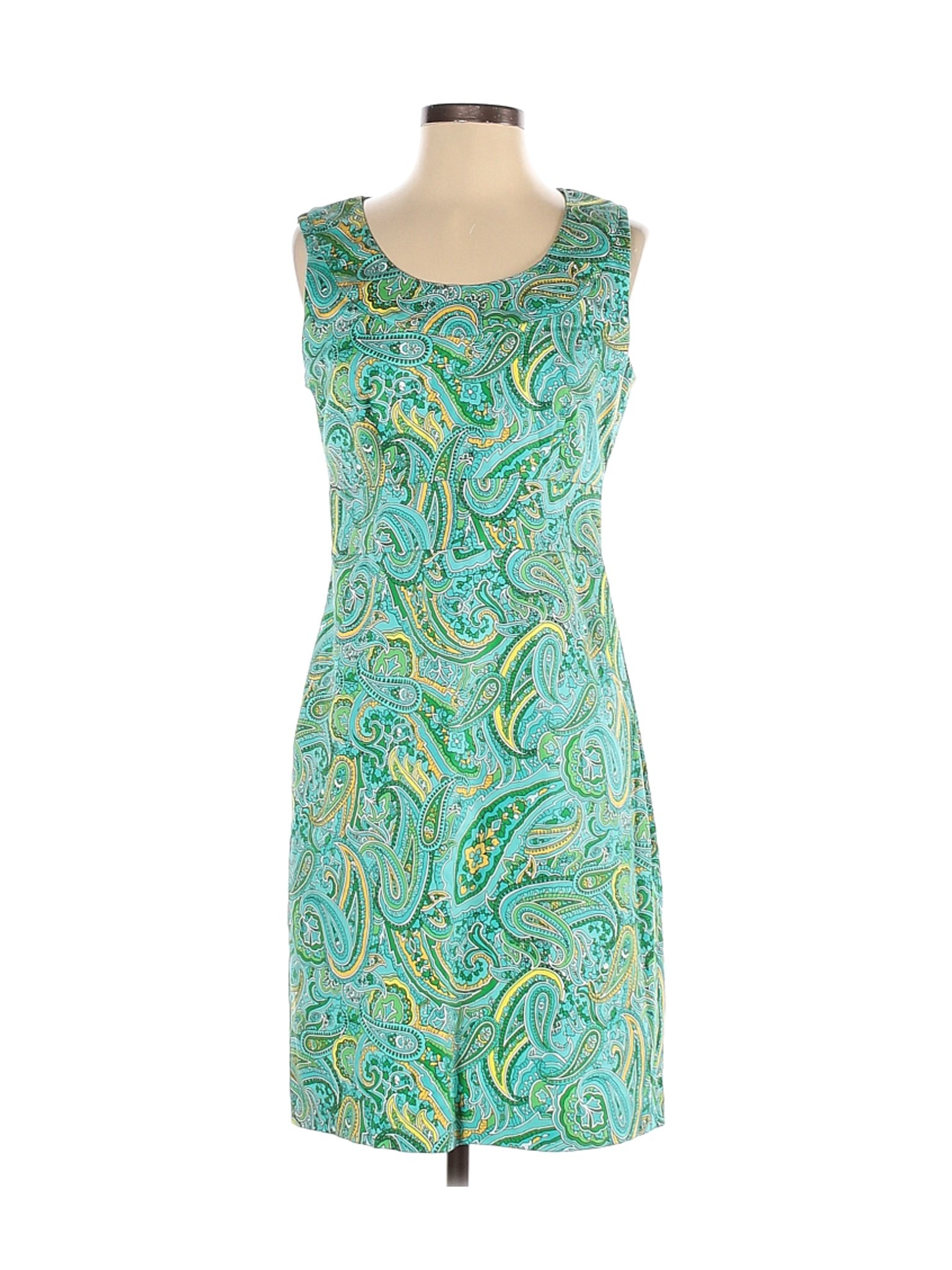 Jones New York Signature Women Blue Casual Dress 4 | eBay