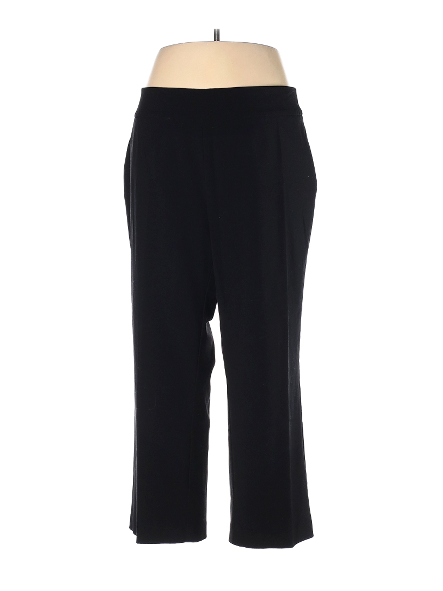 Roz & Ali Women Black Dress Pants 20 Plus | eBay