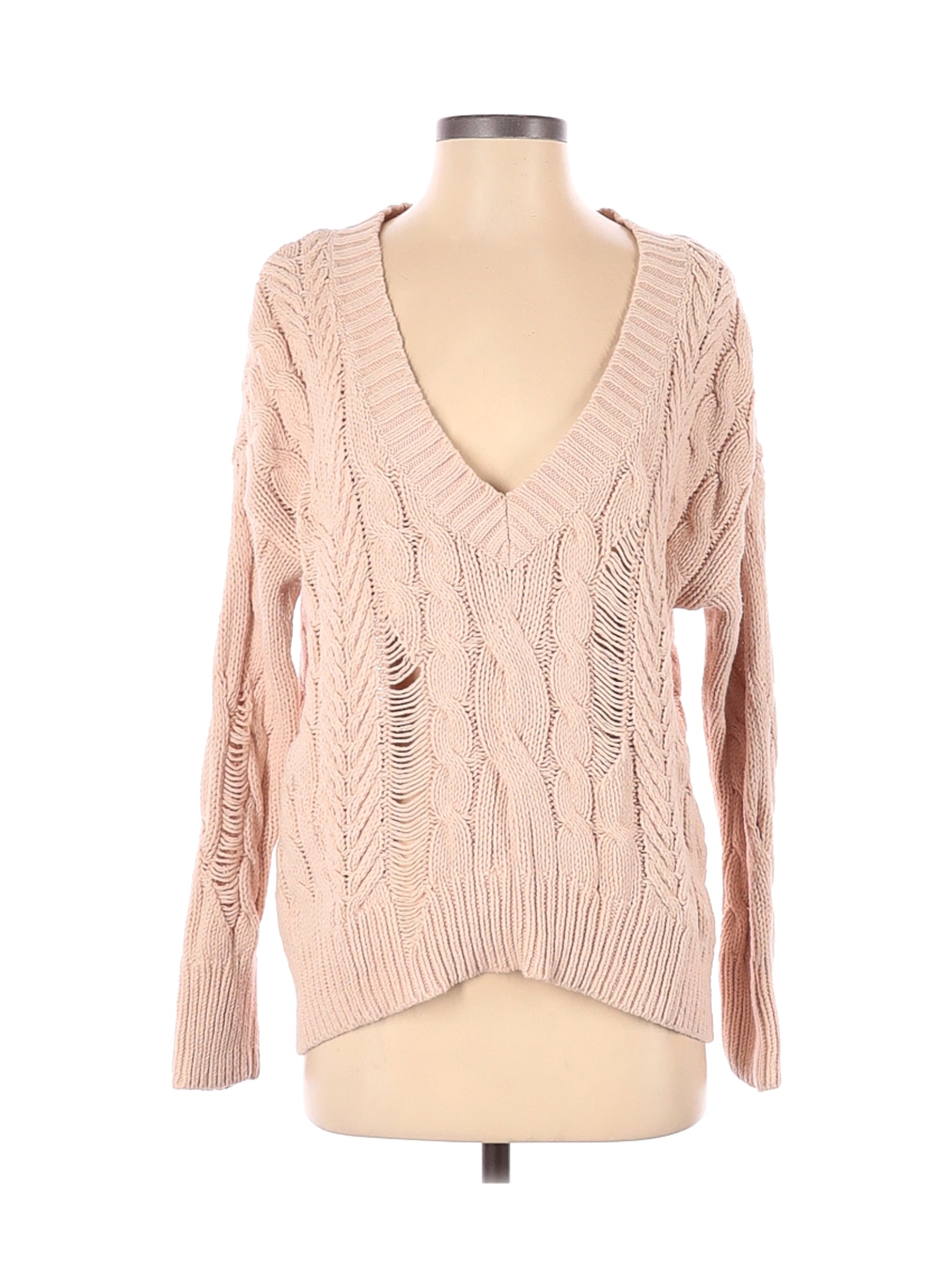 Express Women Brown Pullover Sweater S | eBay