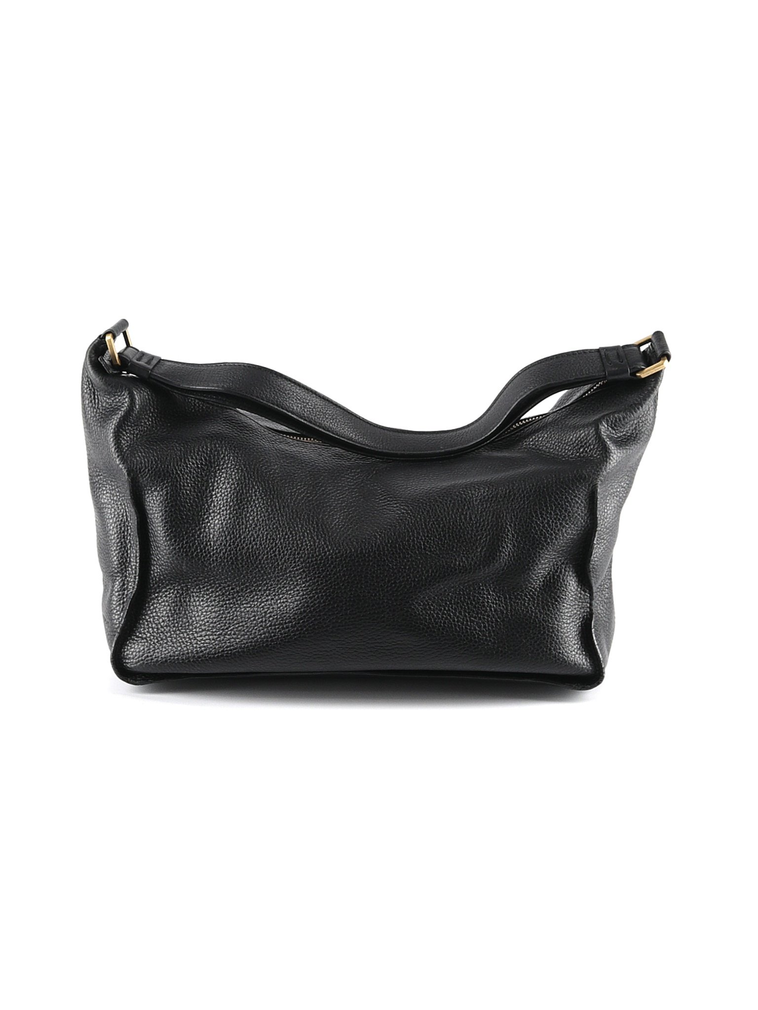 Adrienne Vittadini Women Black Leather Shoulder Bag One Size | eBay