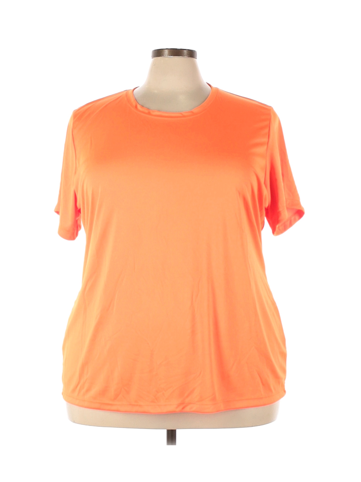 Joes USA Women Orange Active T-Shirt 4X Plus | eBay