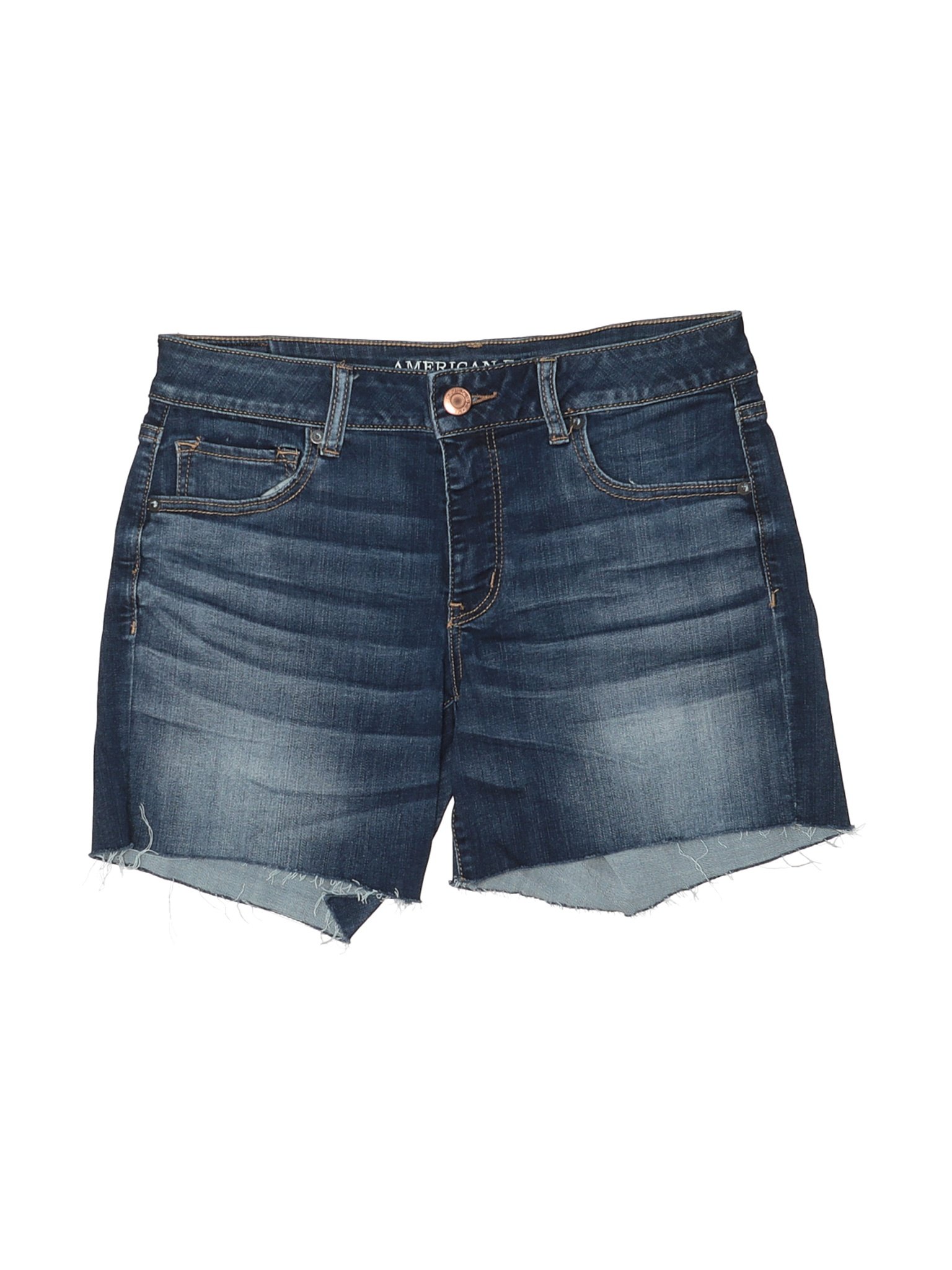 American Eagle Outfitters Women Blue Denim Shorts 12 | eBay