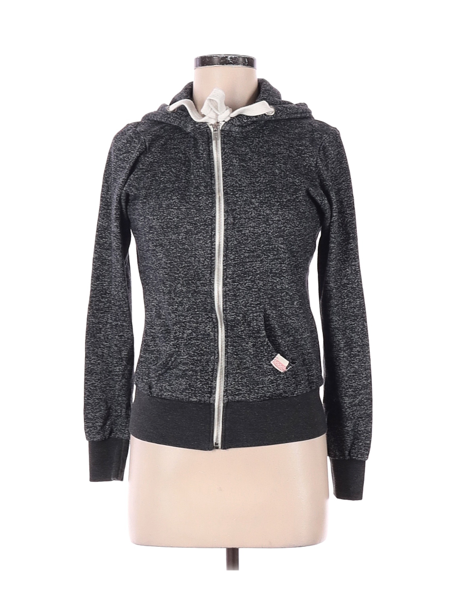 gray zip up hoodie womens