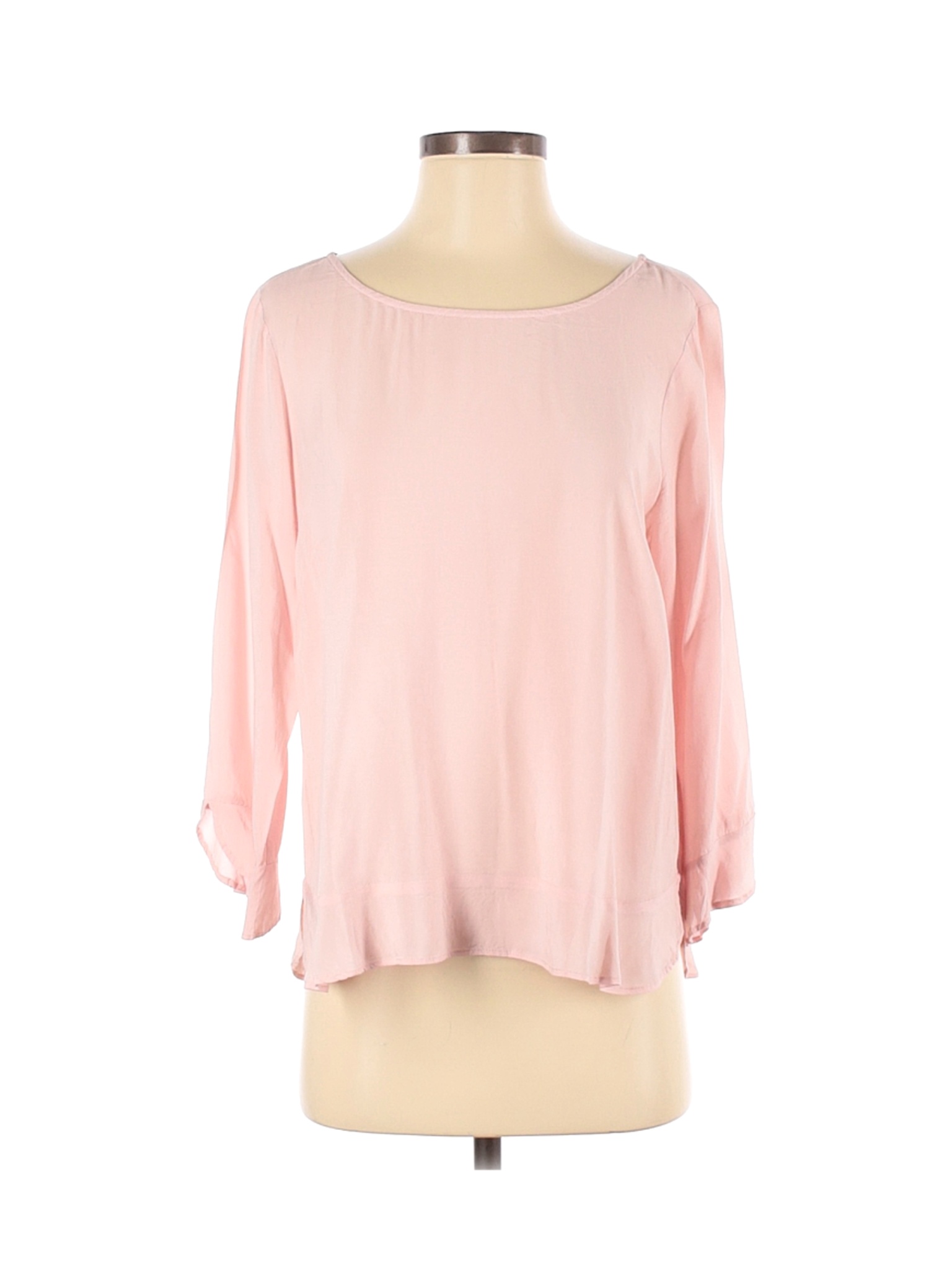 Velvet Women Pink Long Sleeve Blouse S | eBay