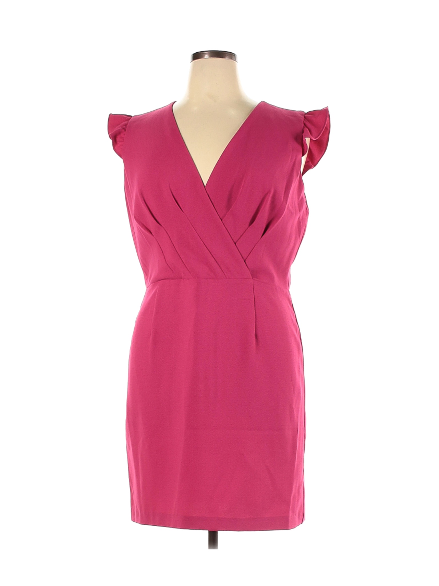 NWT Nicole Miller Women Pink Casual Dress 16 | eBay