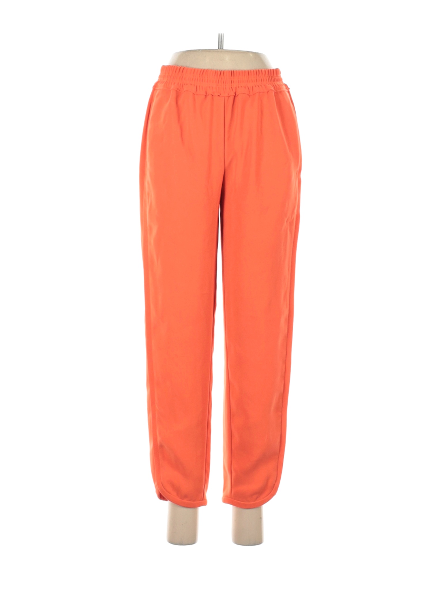 orange pants womens