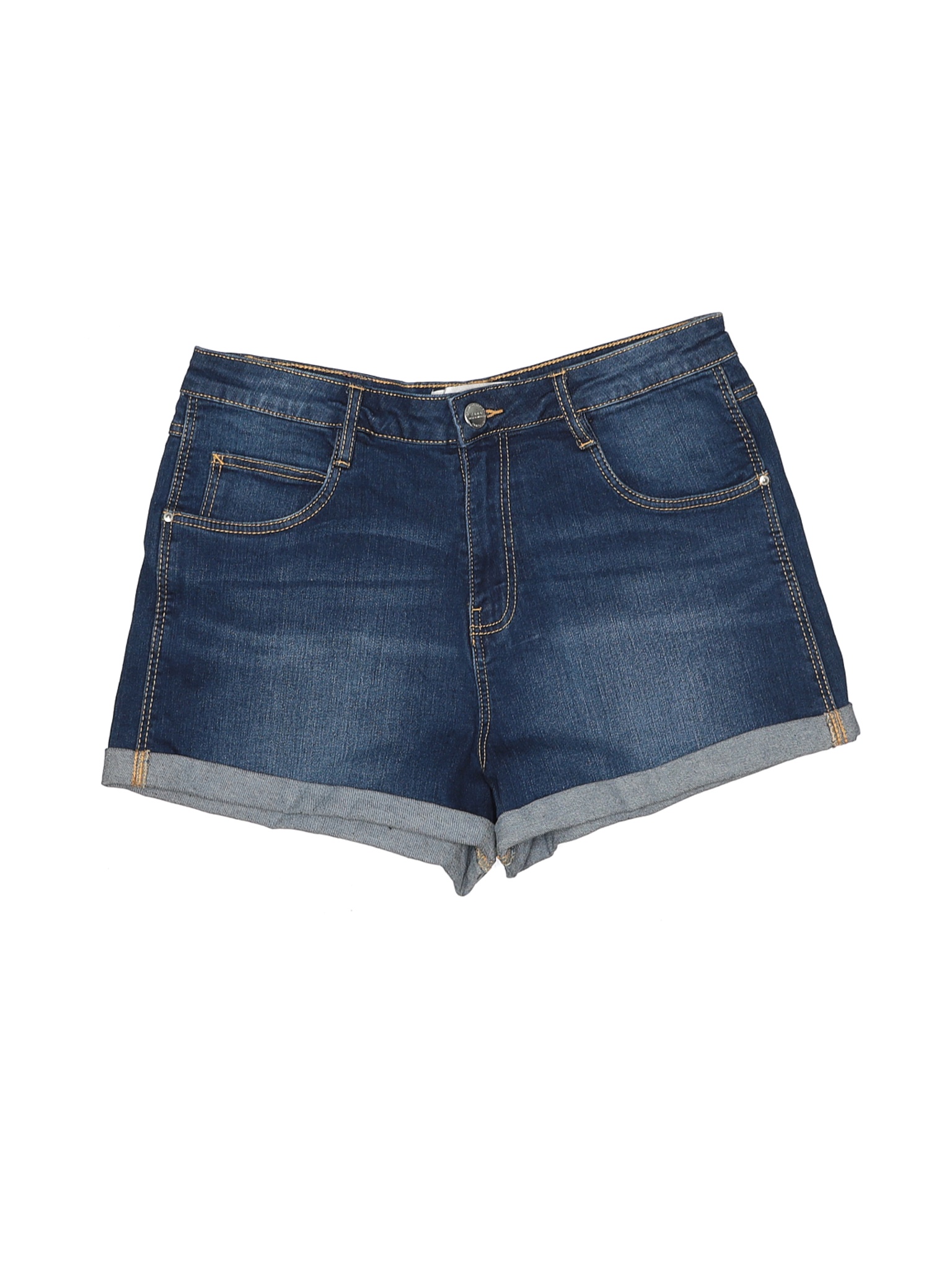 Zara TRF Women Blue Denim Shorts 6 | eBay