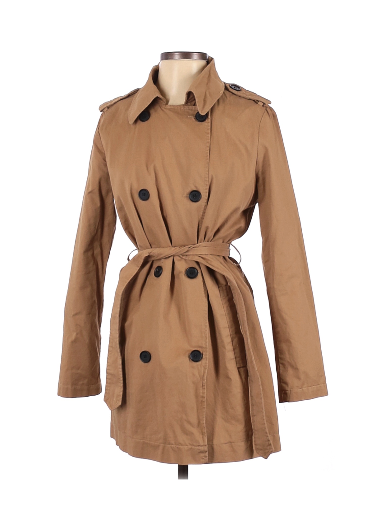 Forever 21 Women Brown Trenchcoat S | eBay
