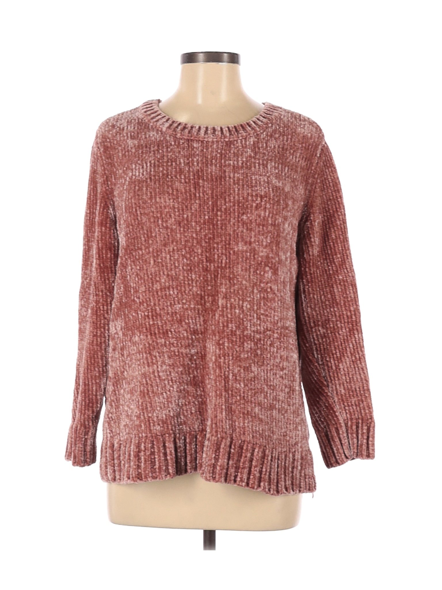 Orvis Women Orange Pullover Sweater M | eBay