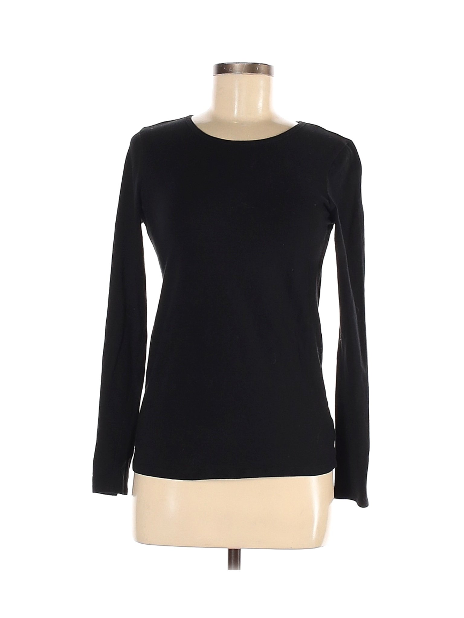 Calvin Klein Women Black Long Sleeve Top M | eBay