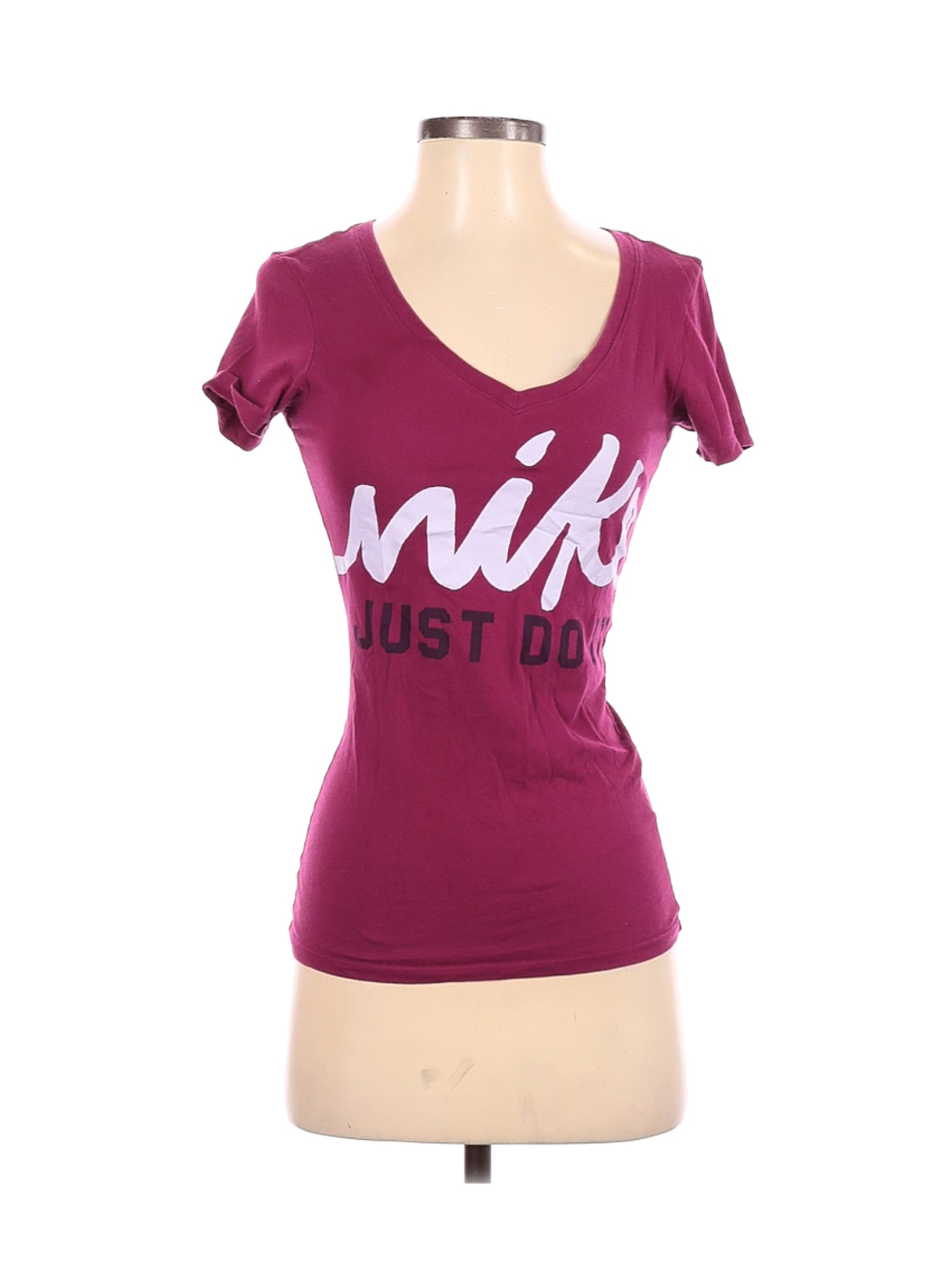 purple women nike shirt