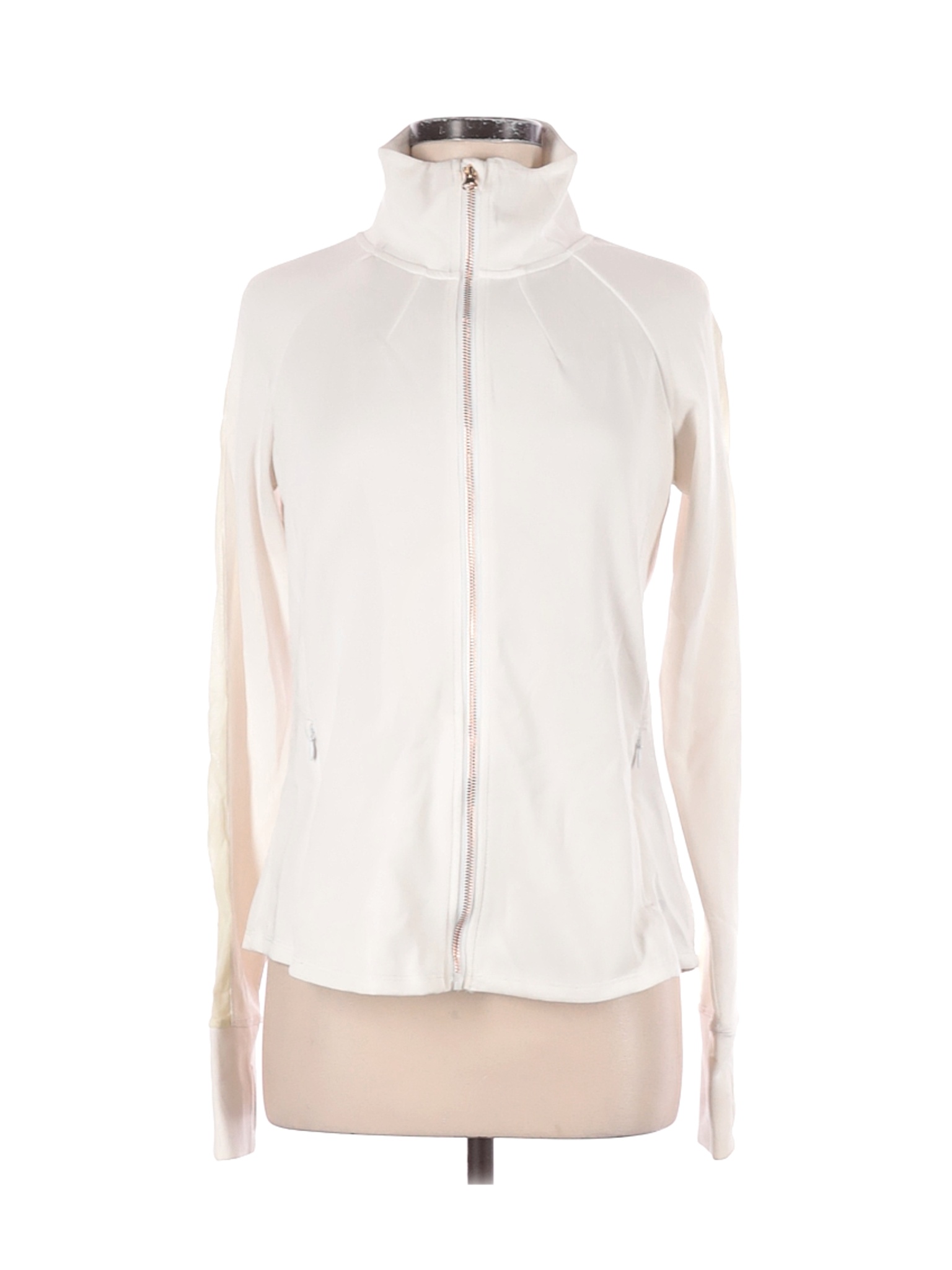 Apana Women White Track Jacket M | eBay