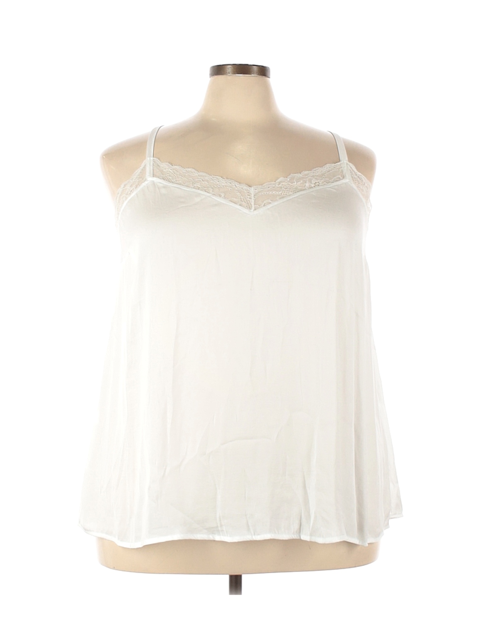 NWT Torrid Women White Sleeveless Blouse 3X Plus | eBay