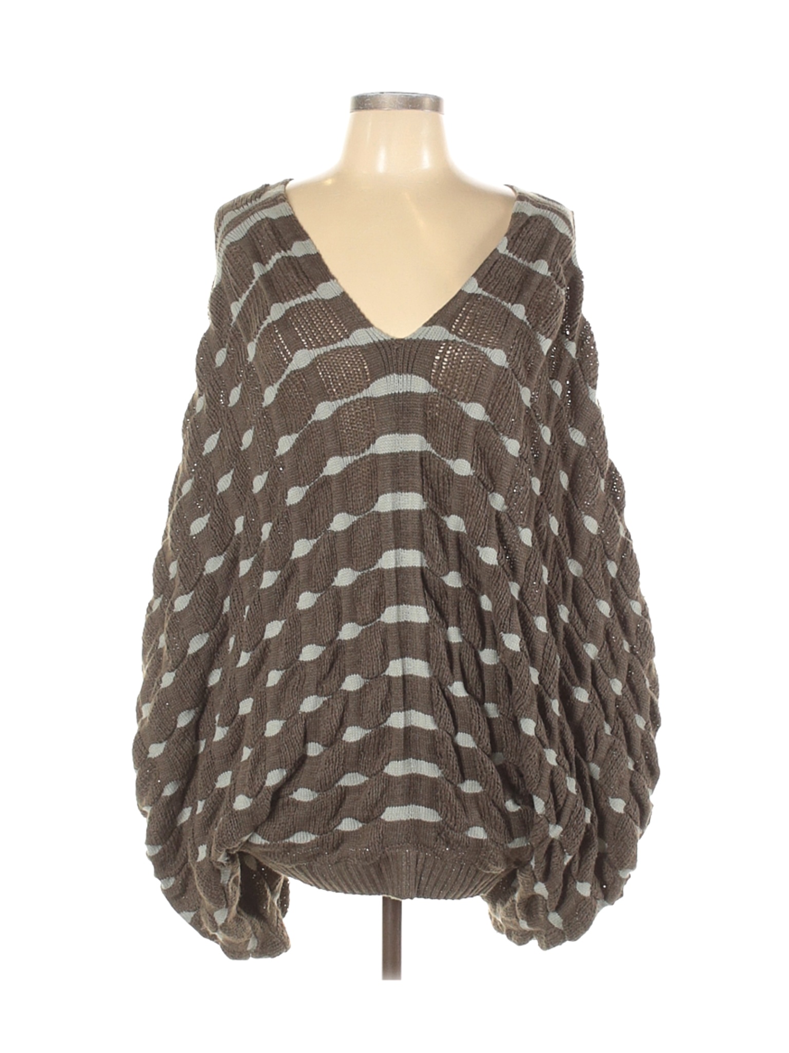 Gracia Women Brown Pullover Sweater L | eBay