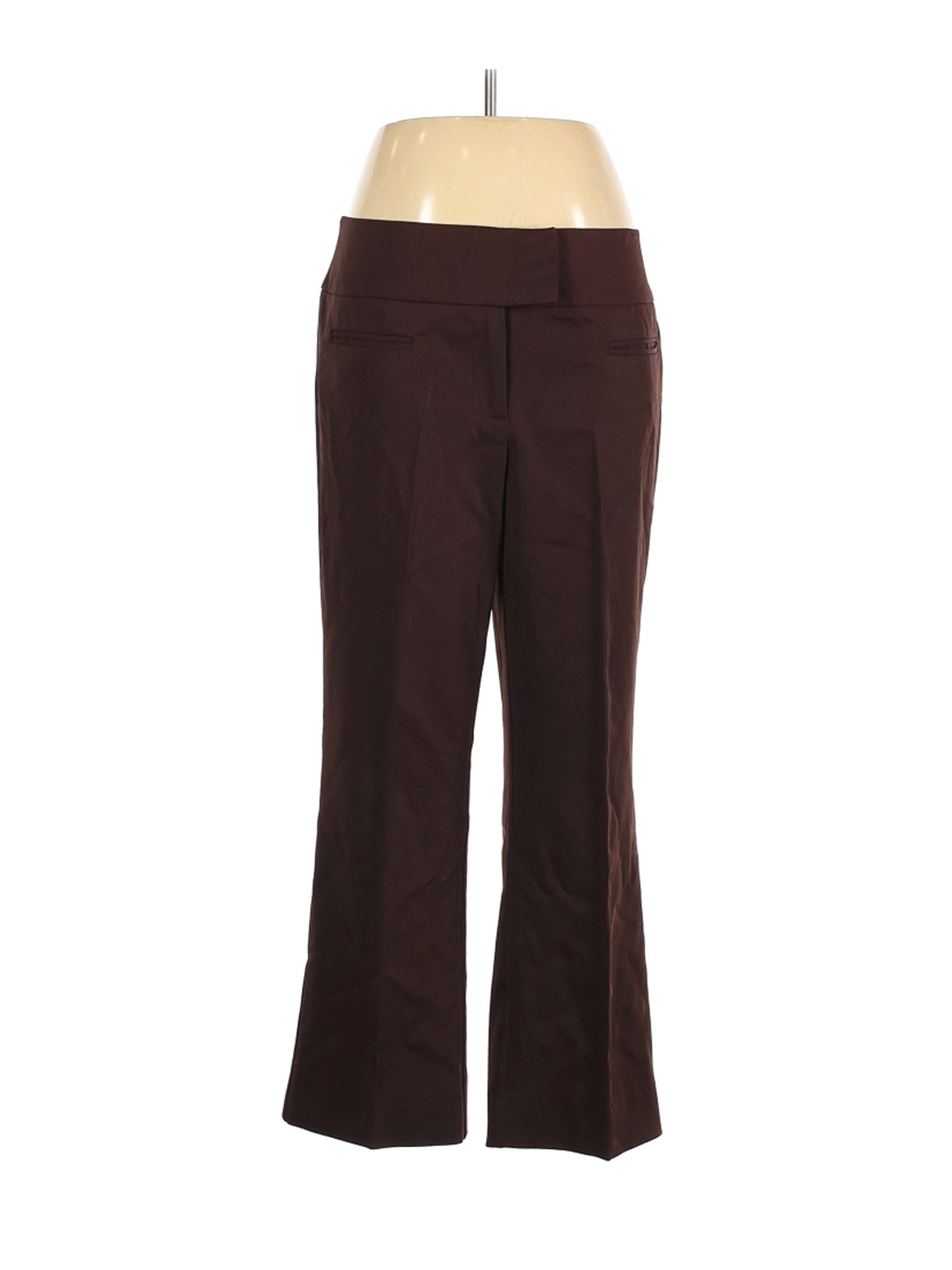 Bobby J Women Brown Dress Pants 10 | eBay