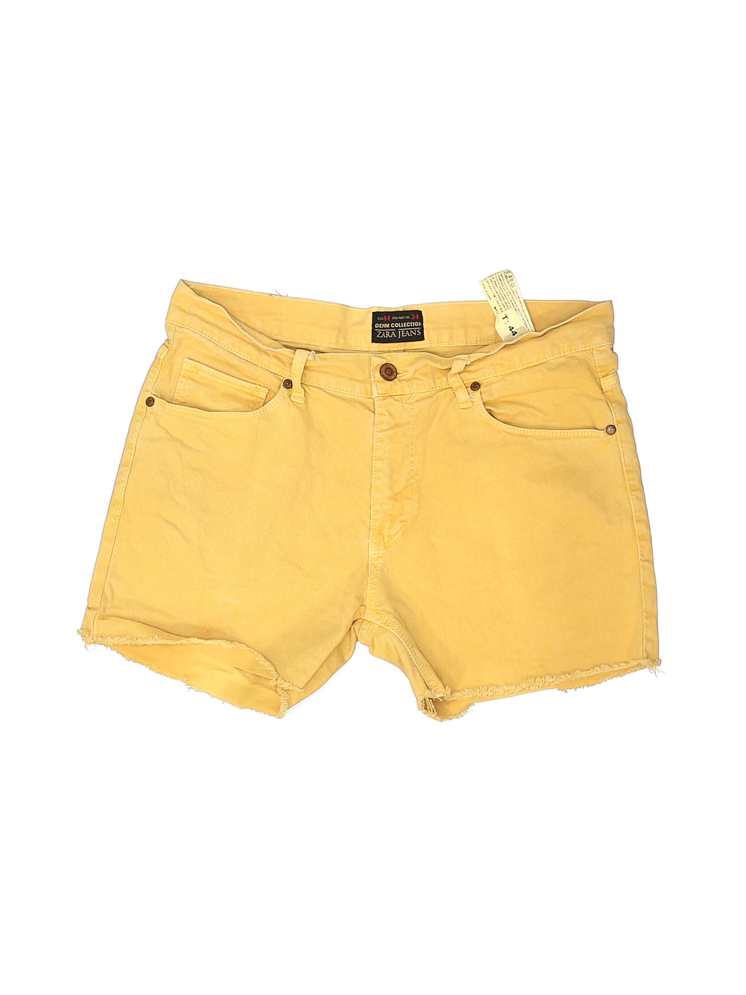 zara denim shorts