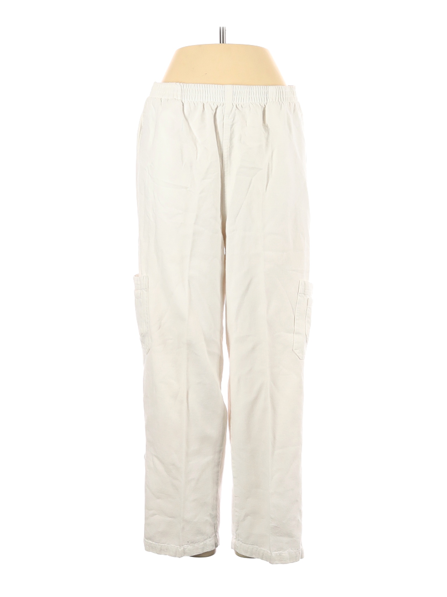 ivory cargo pants