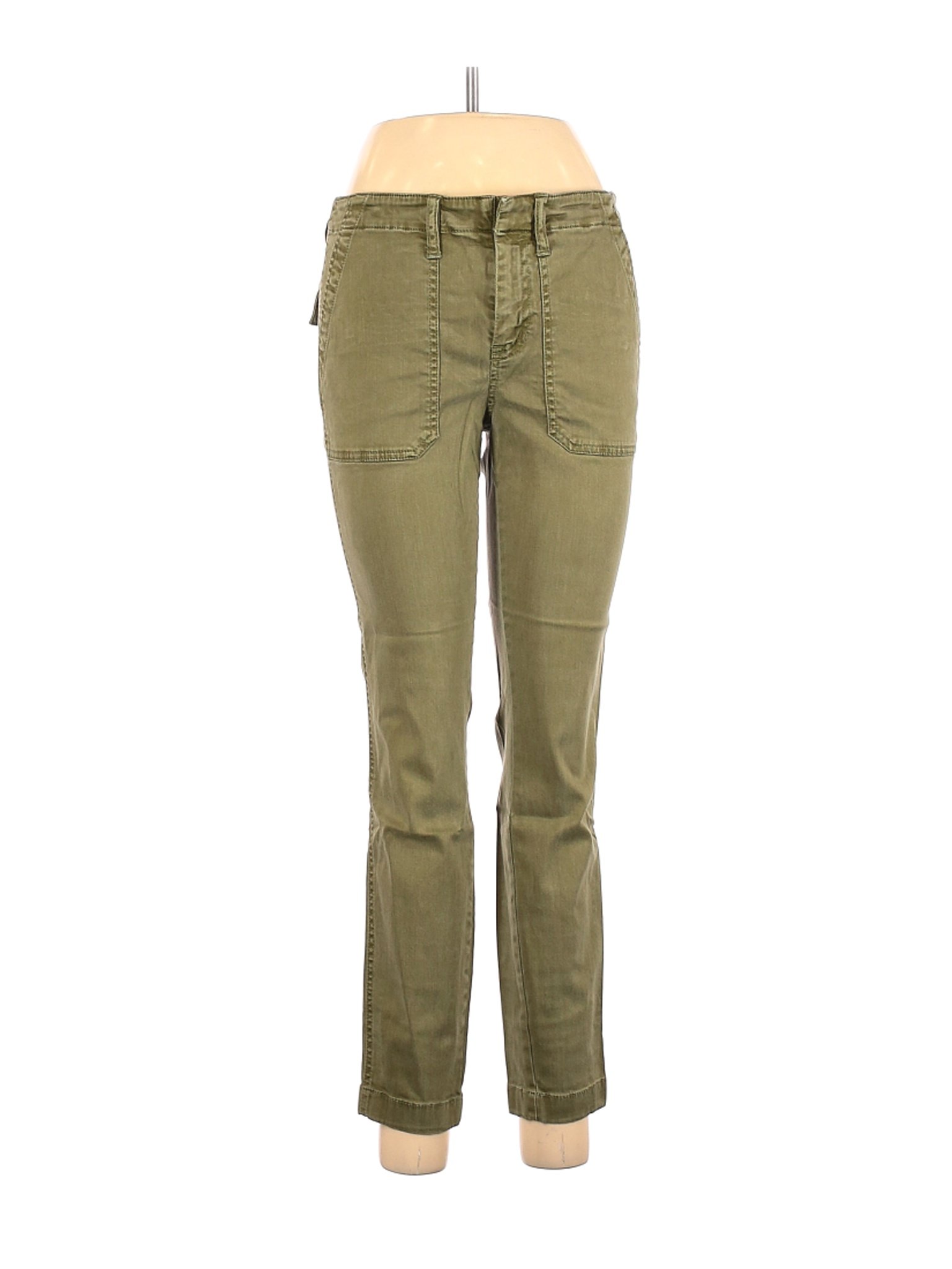 J.Crew Women Green Casual Pants 29W | eBay